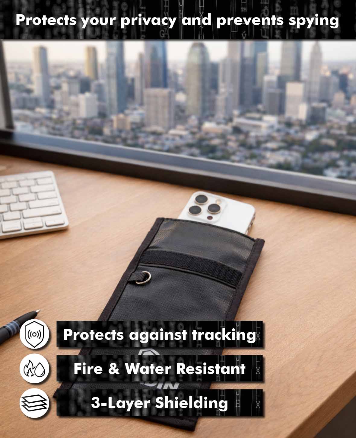 Paladin Phone Shield RFID Blocking Bag