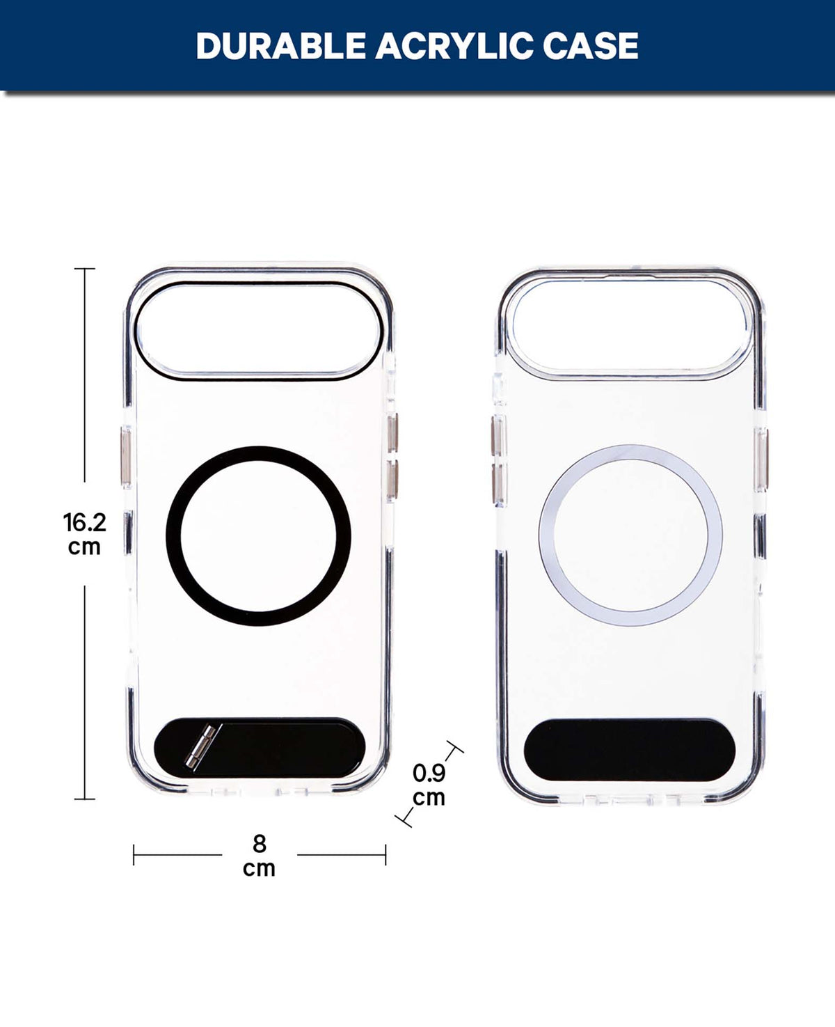 iPhone 17 Air Cover Transparent/Black