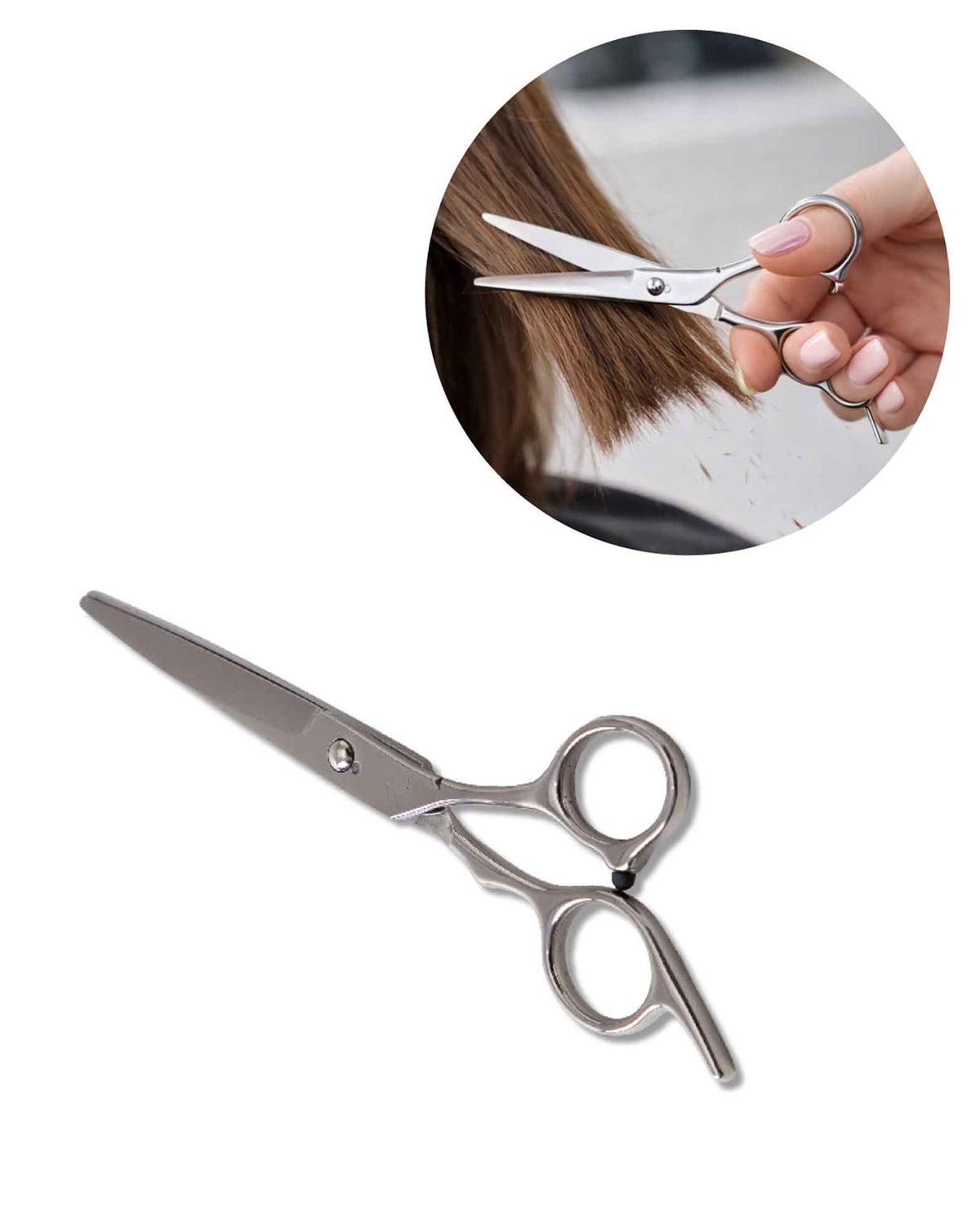 Hair Scissors Silver