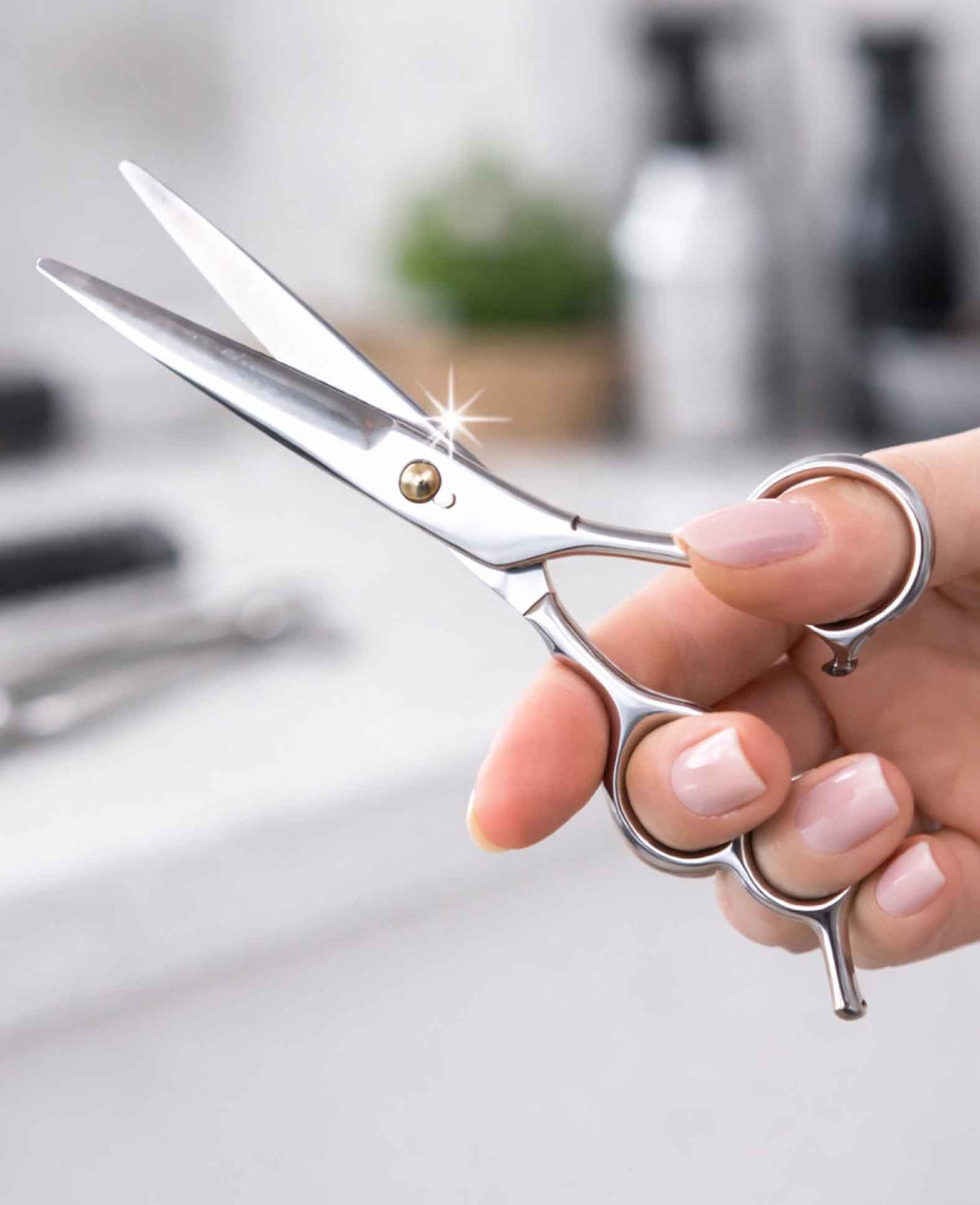 Hair Scissors Silver