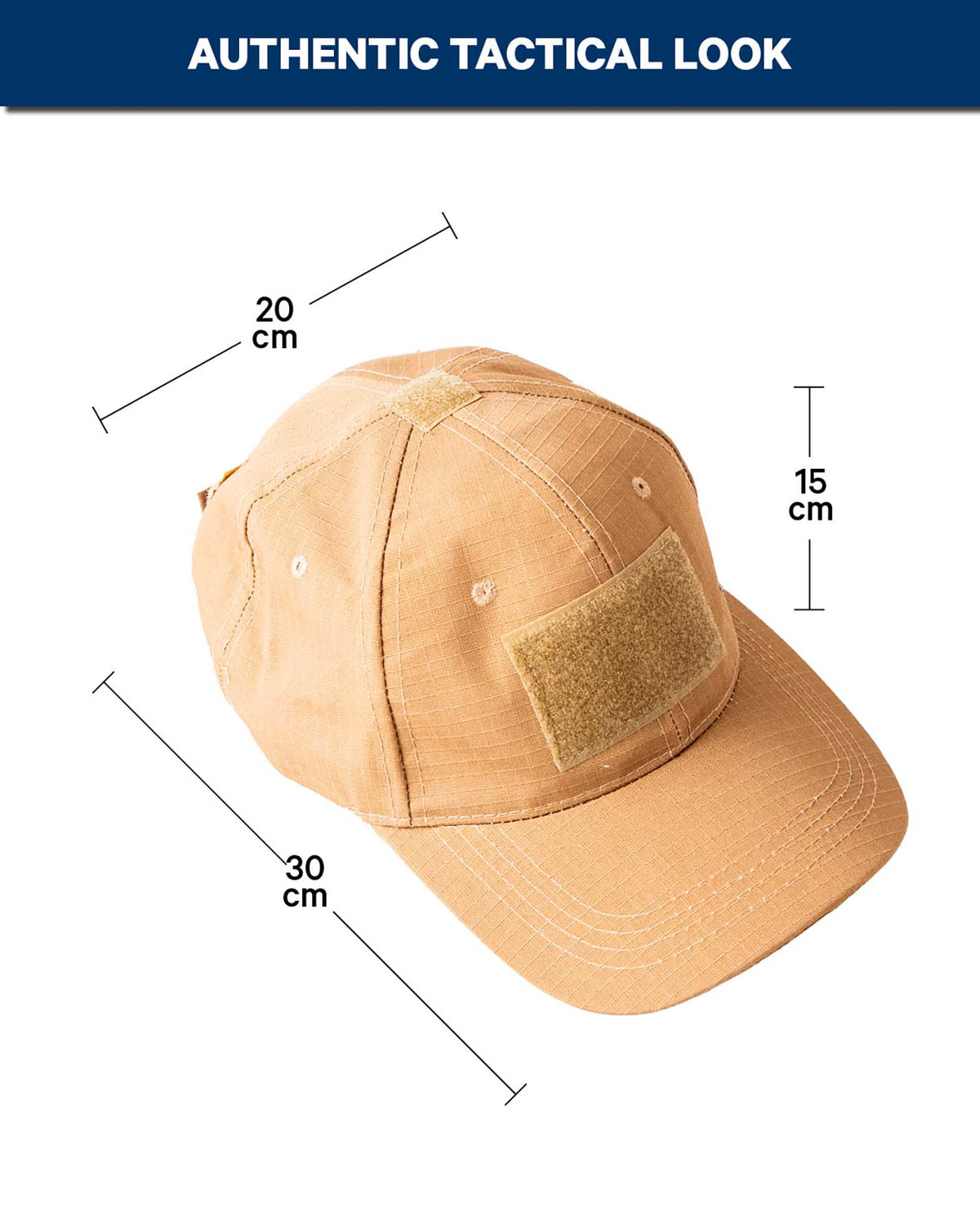 Tactical Base Cap Brown Unisex