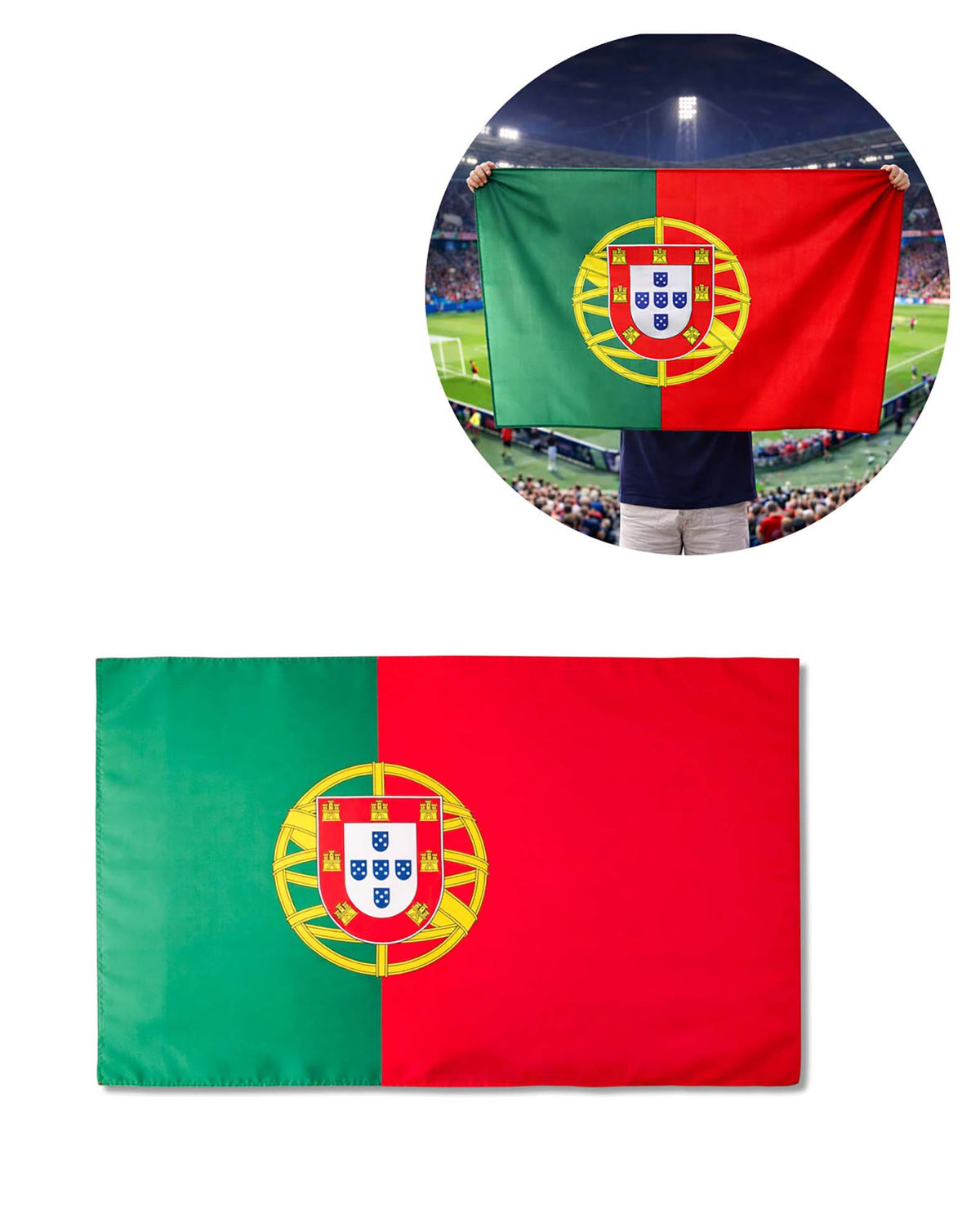 Drapeau Portugal 90x150 cm