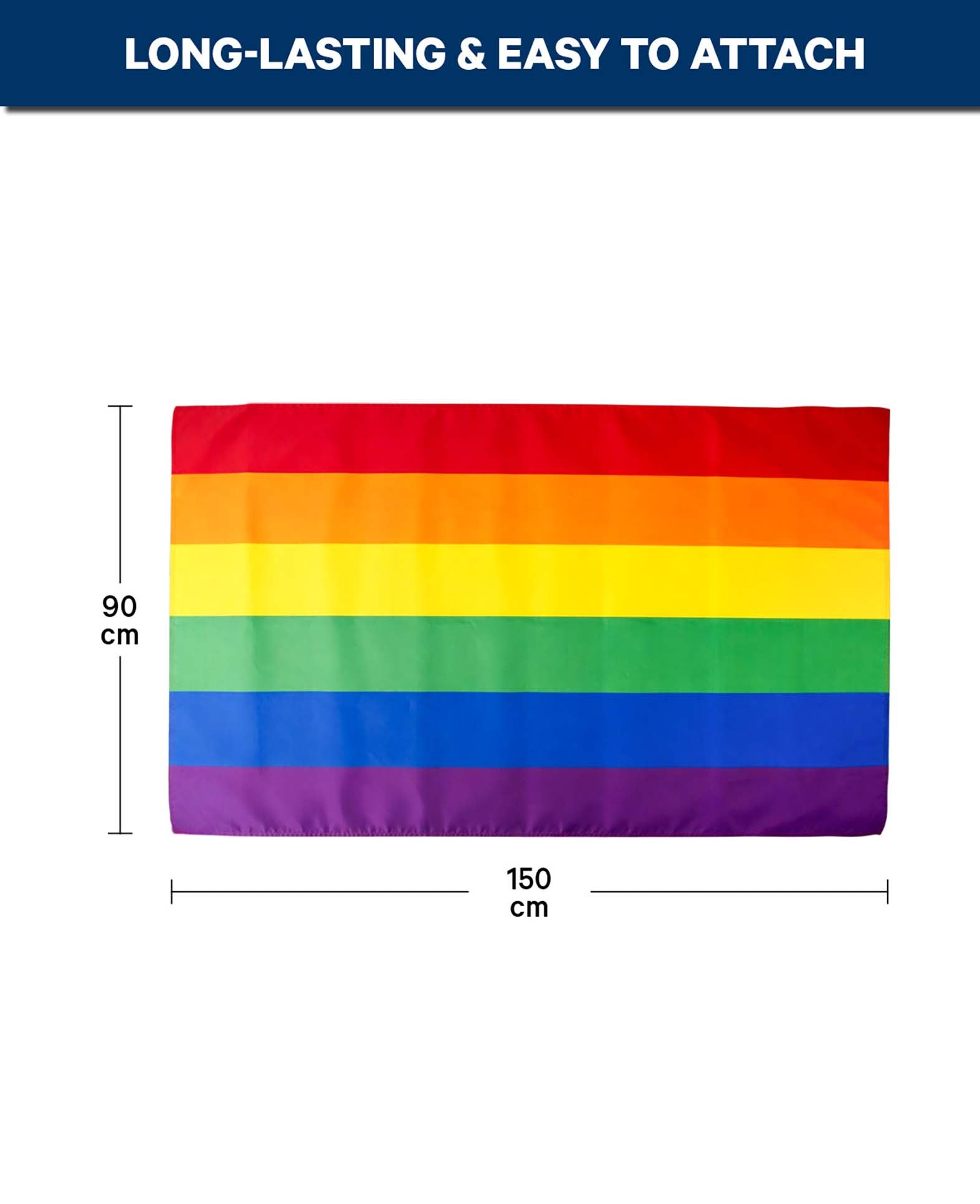 Flag LGBTQ 90x150 cm