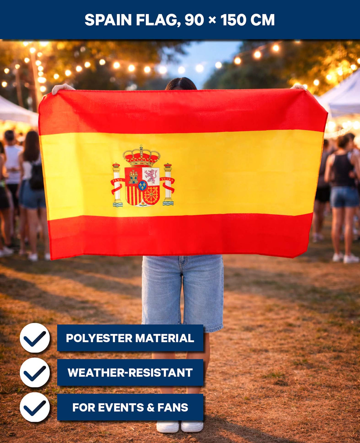 Flag of Spain 90x150 cm
