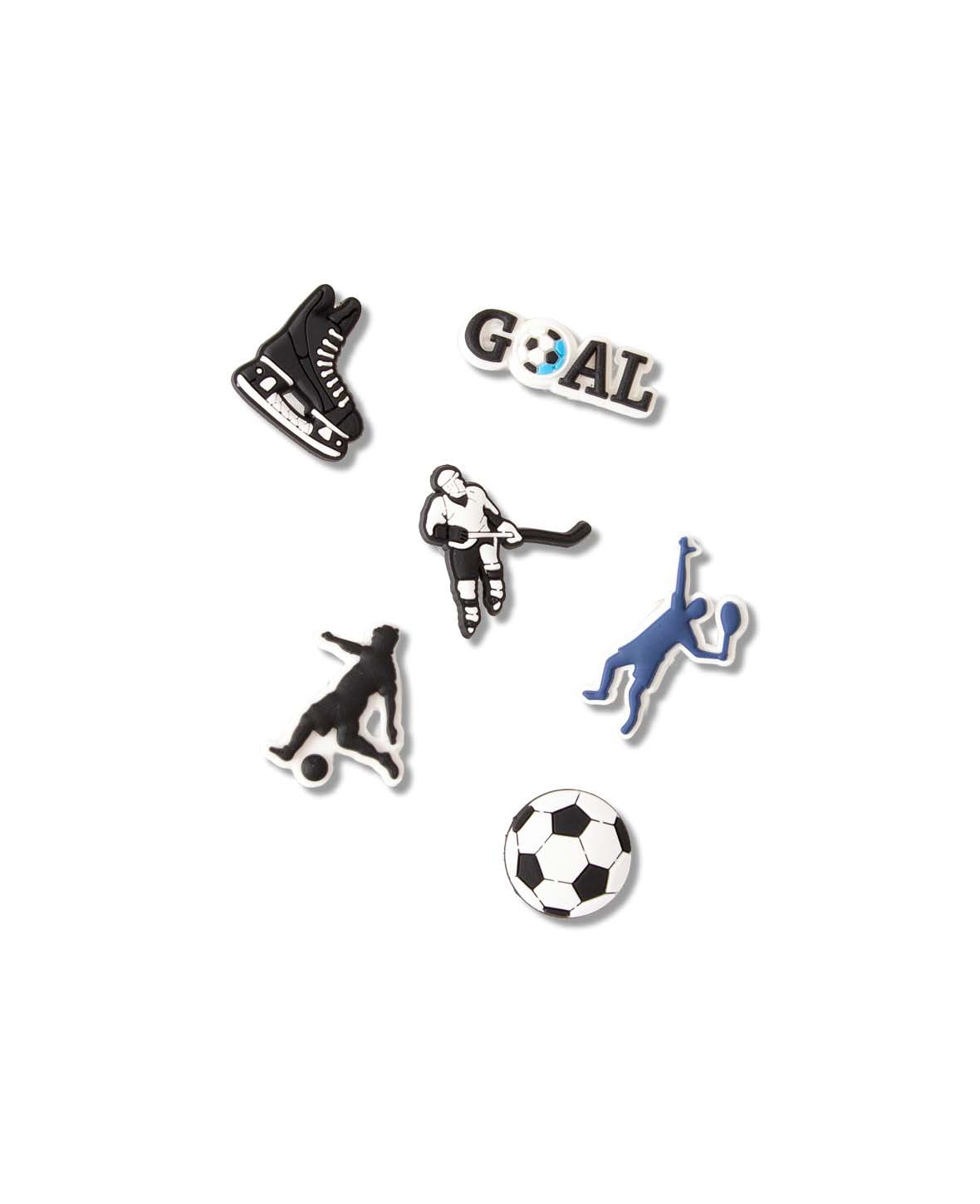 Charms,Silikon, Sport, 6 Stk., BPA frei