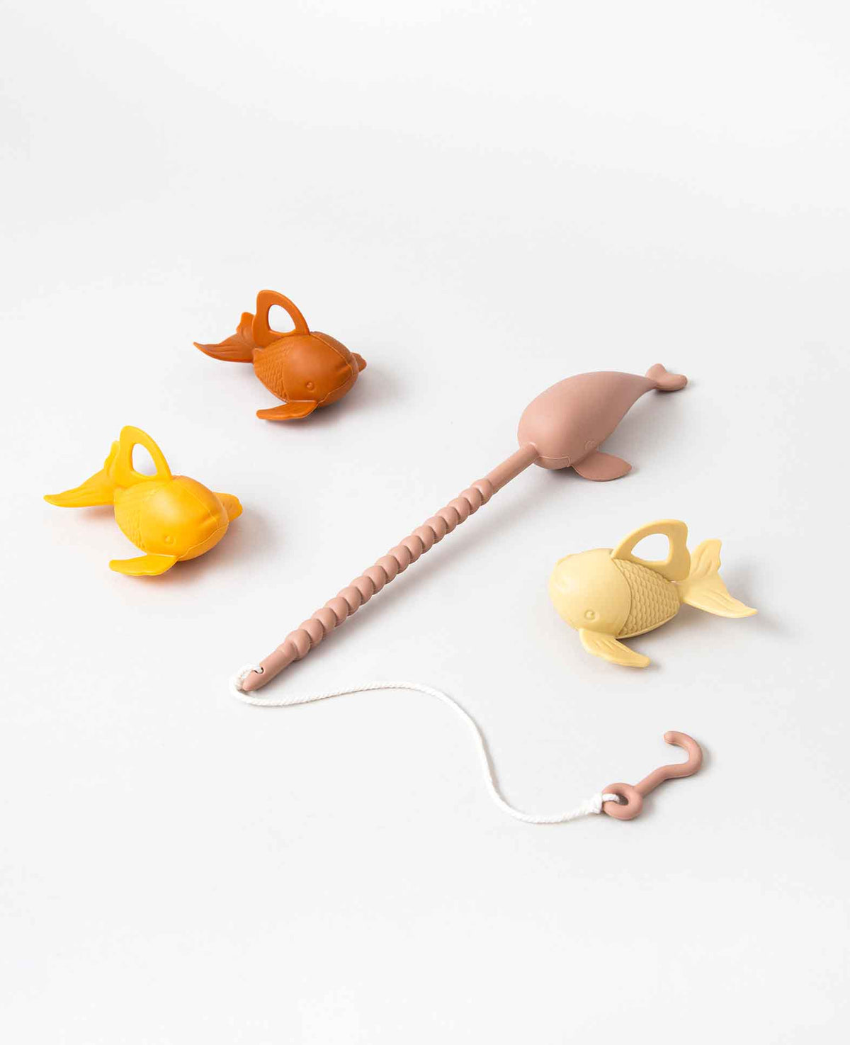 Kinder Badespielzeug Angel und Fische Set, Bunt, 4 Stk.