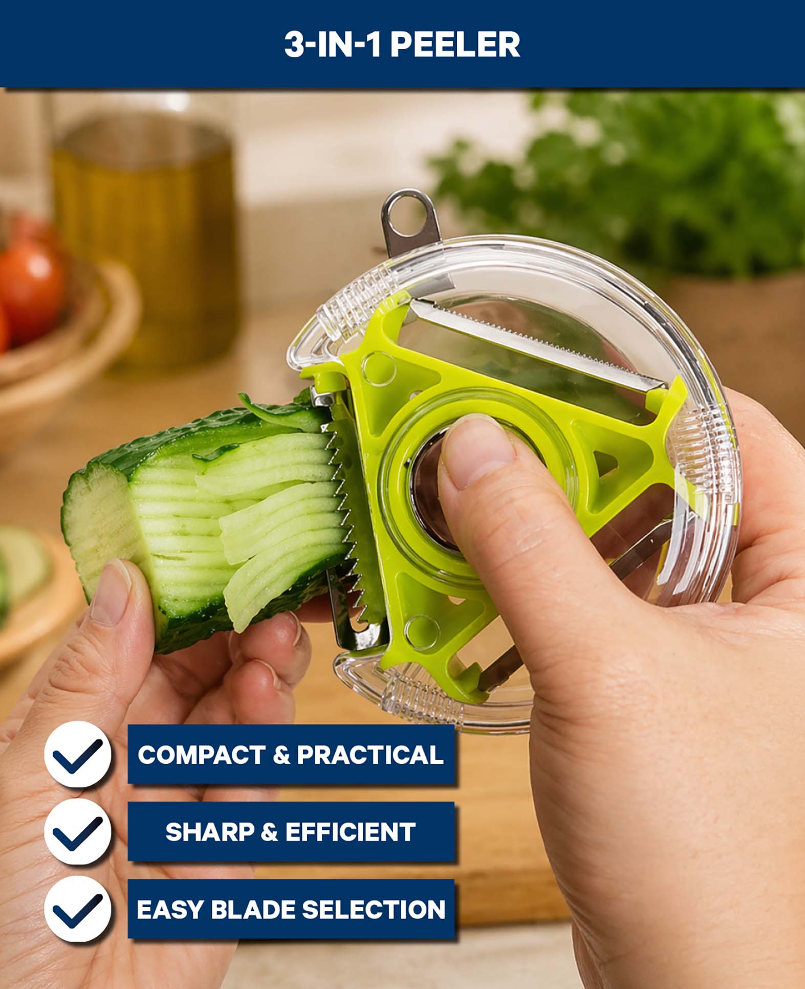 3-in-1 Universal Peeler