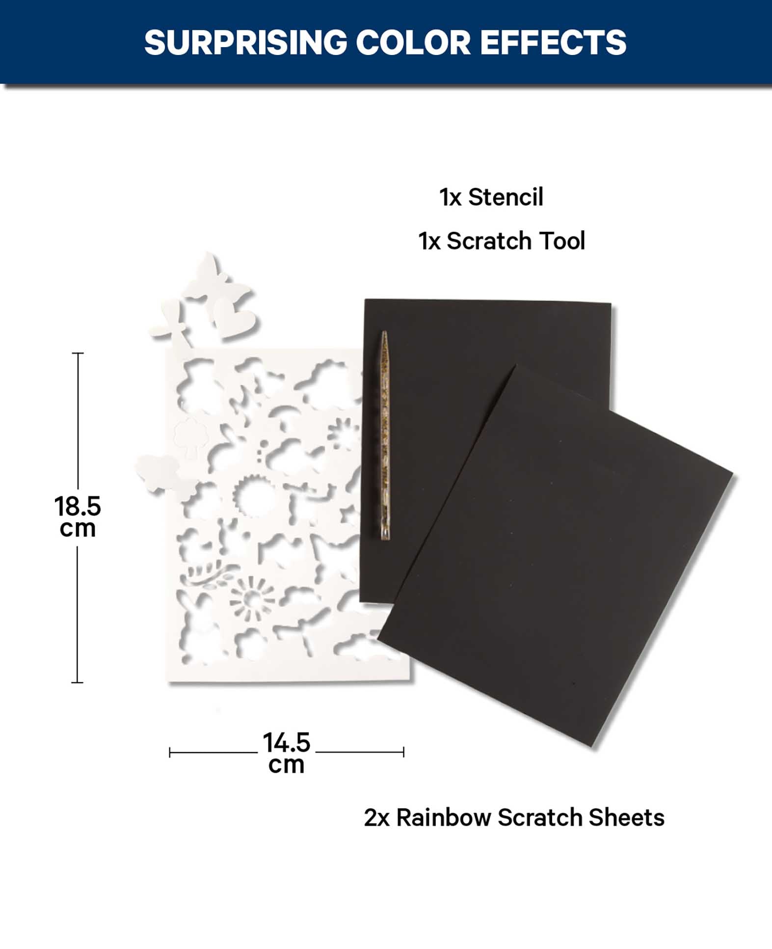 Scratchset Rainbow, 30 Motive