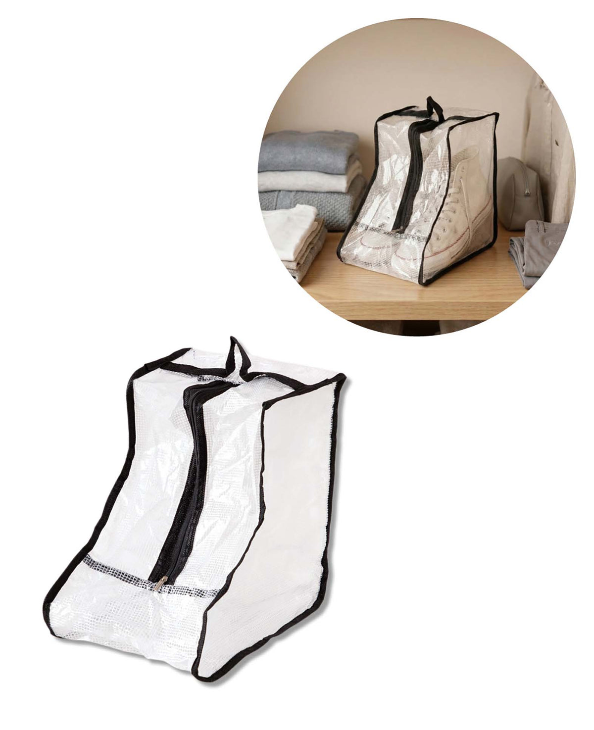 Sac à chaussures, rangement, 28 x 28 x 20 cm, 1 pièce