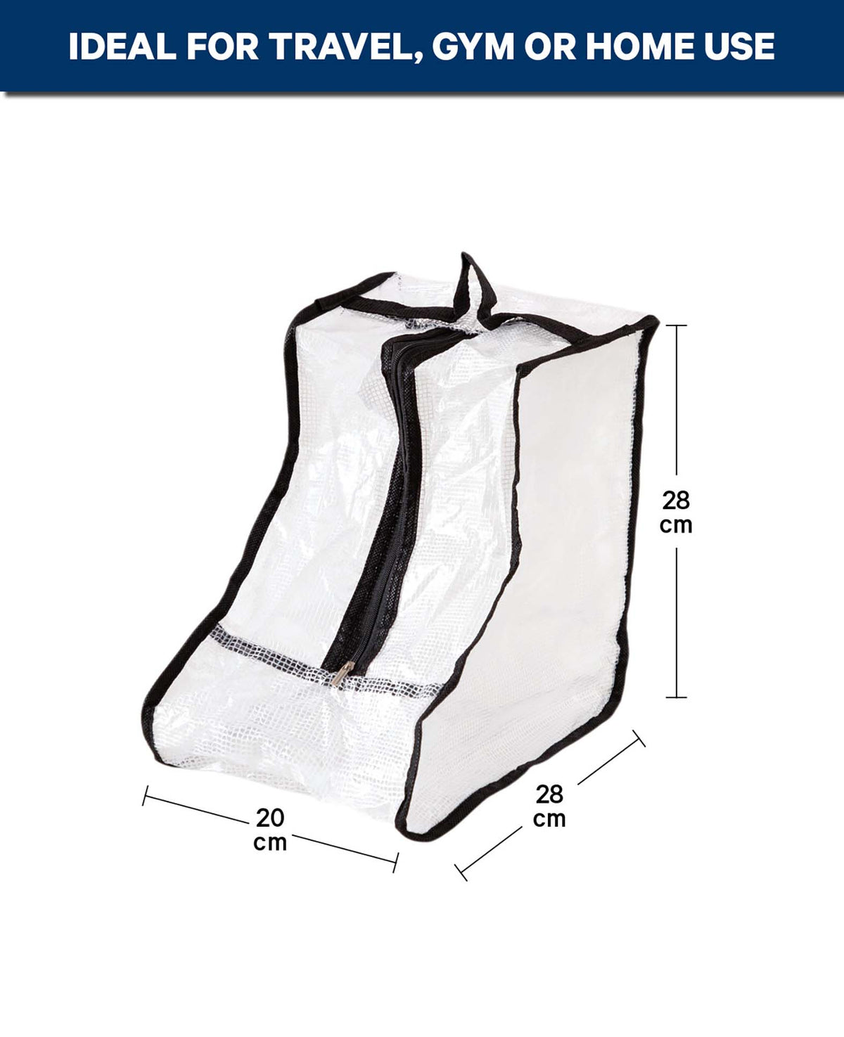 Sac à chaussures, rangement, 28 x 28 x 20 cm, 1 pièce