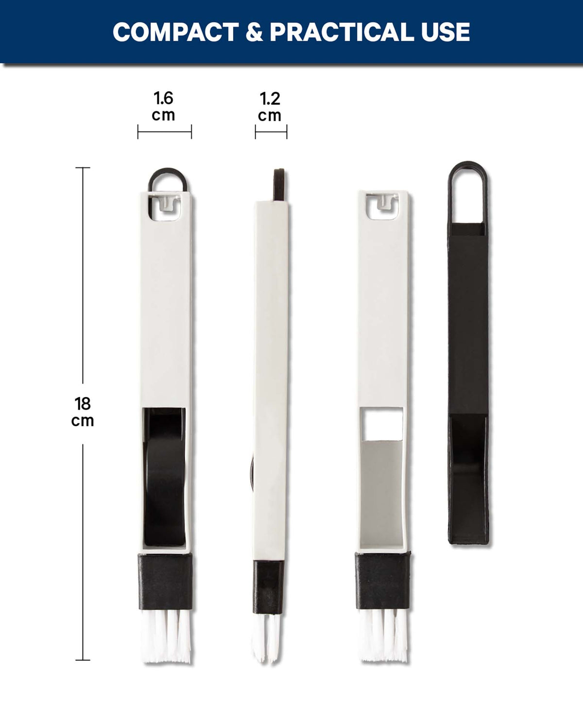 Brosse à joints, 18 x 160 mm, 3 pcs