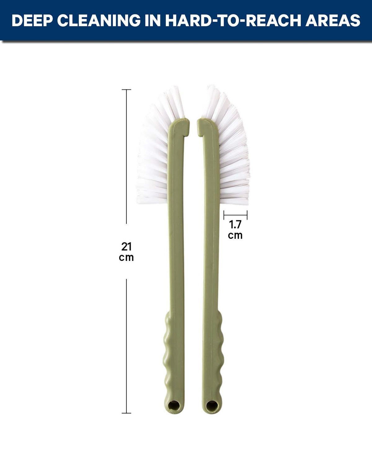 Fugenbürste, 210 mm, 2 Stk