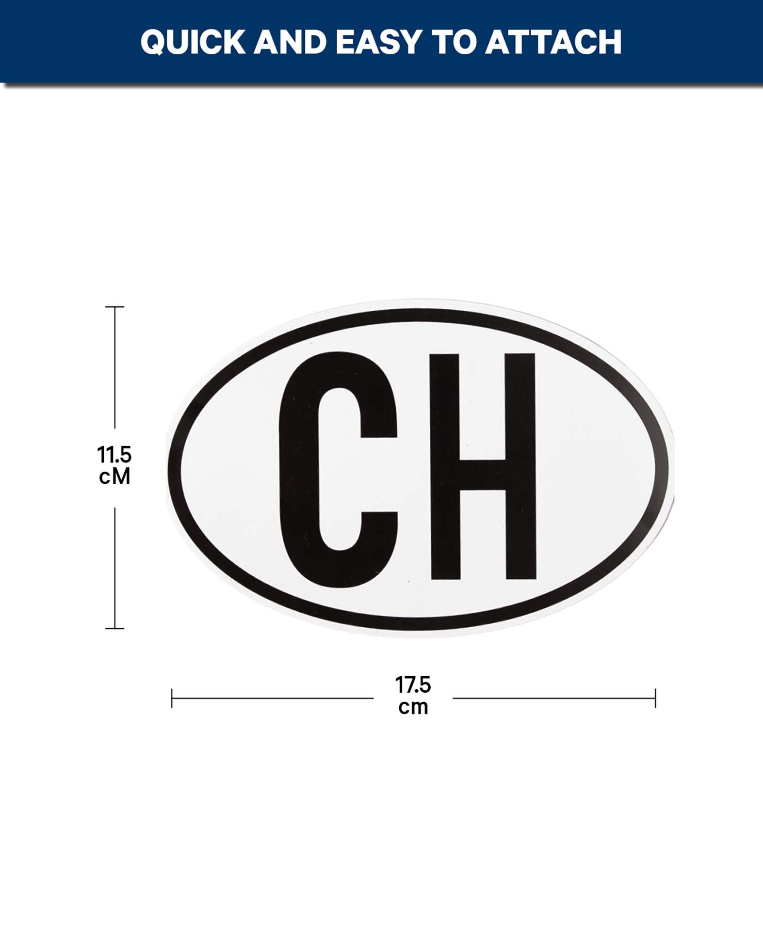 CH-Schild Magnetisch Auto