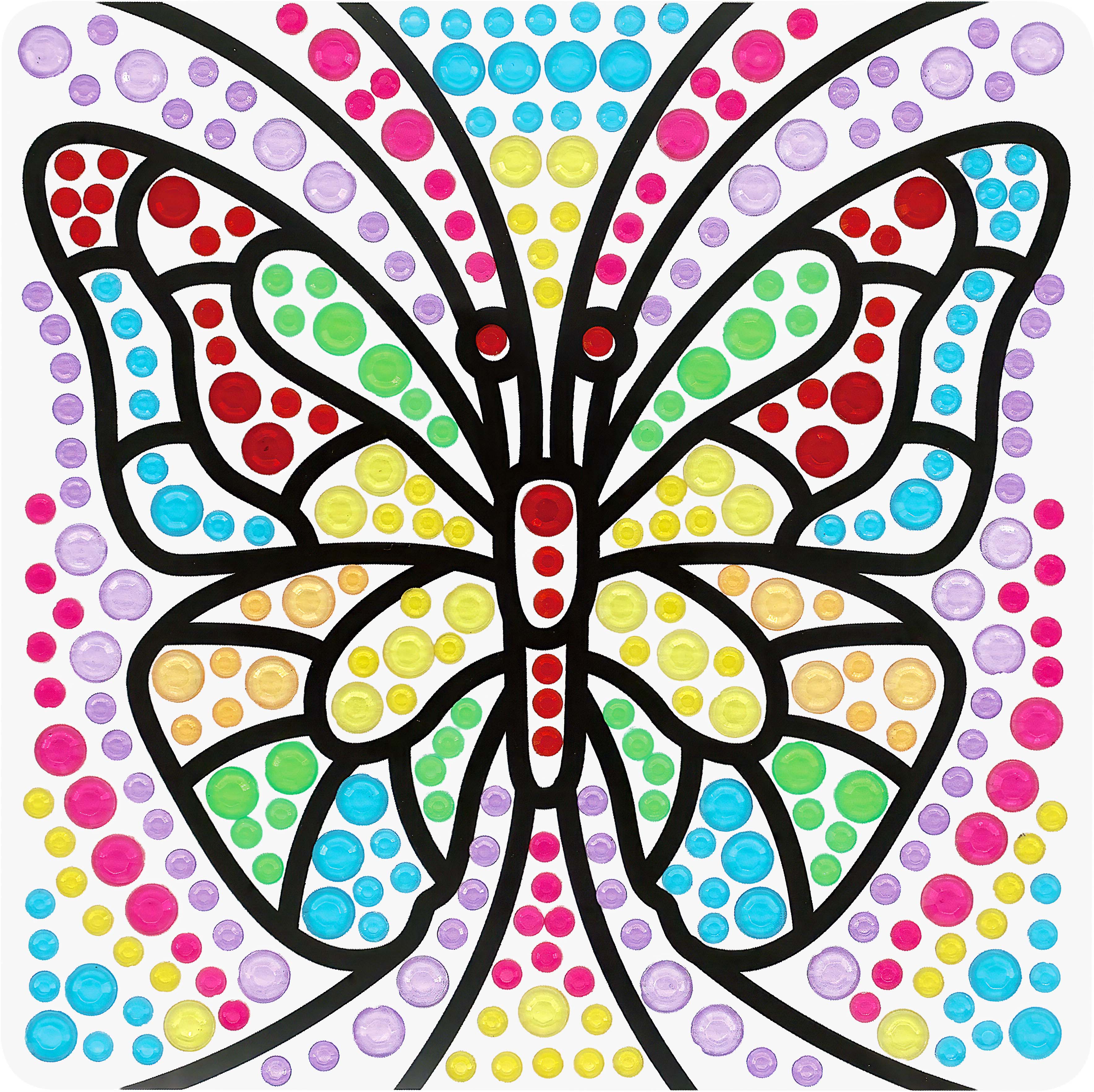 Suncatcher Set, Butterfly, Flower