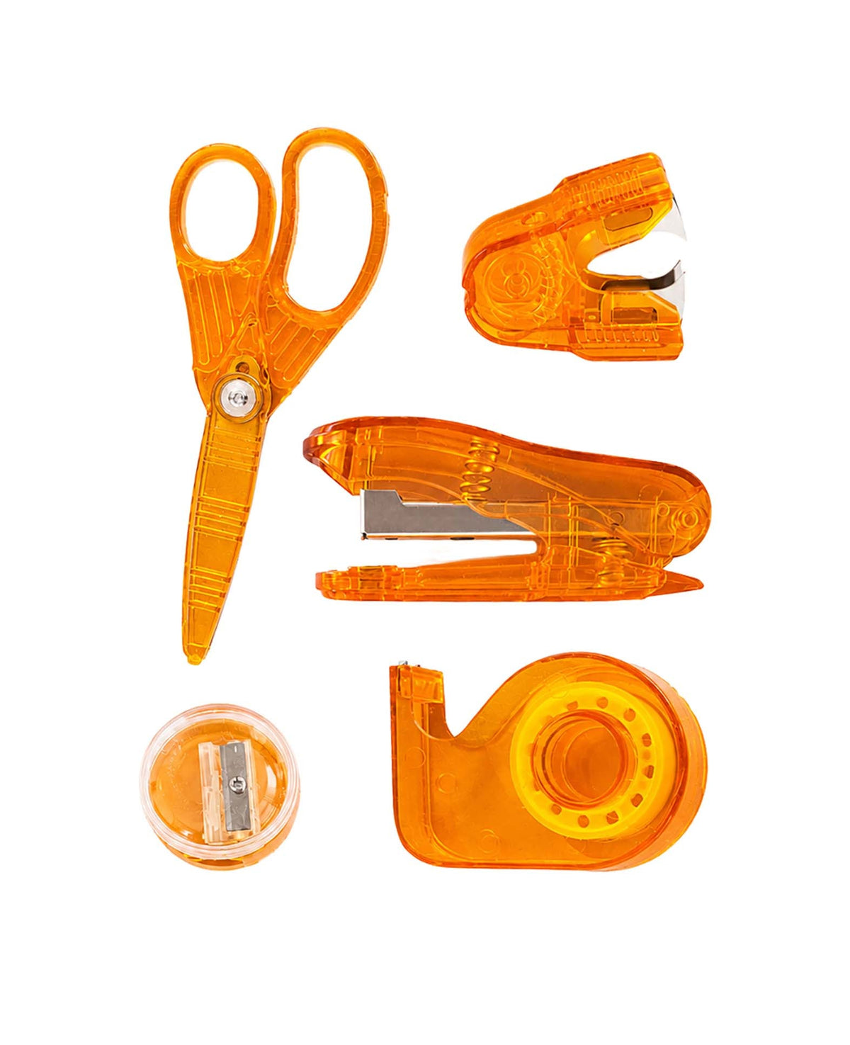 Büro Set 5-tlg., Orange