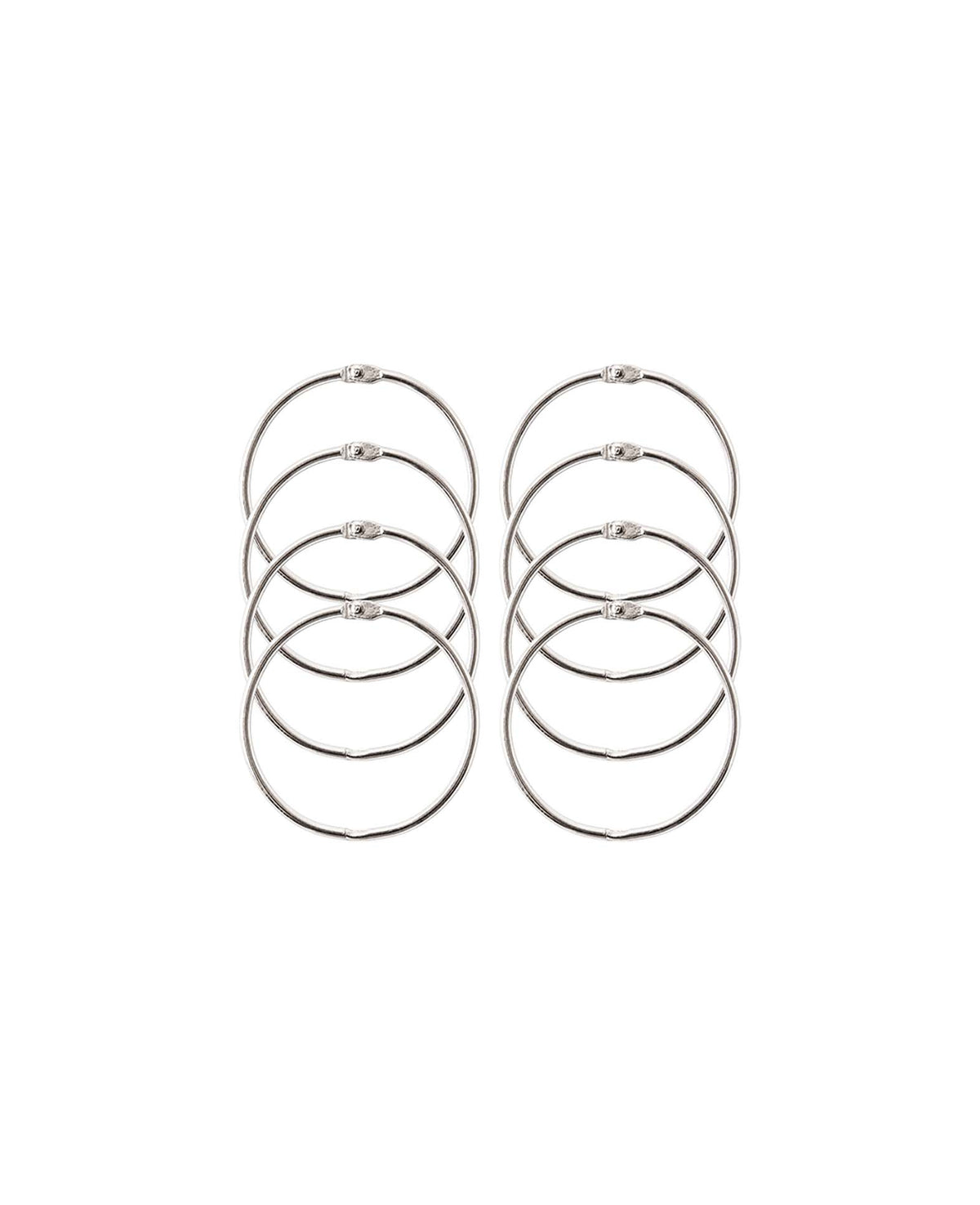 Metallringe zum Öffnen 3.8 cm, 8 Stk.