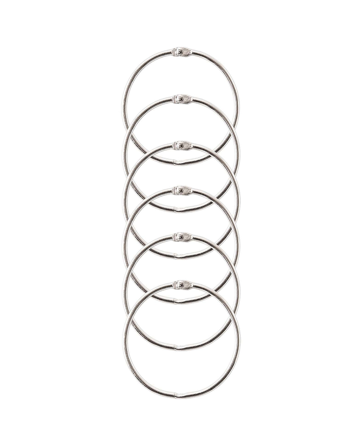 Metallringe zum Öffnen 5 cm, 6 Stk.