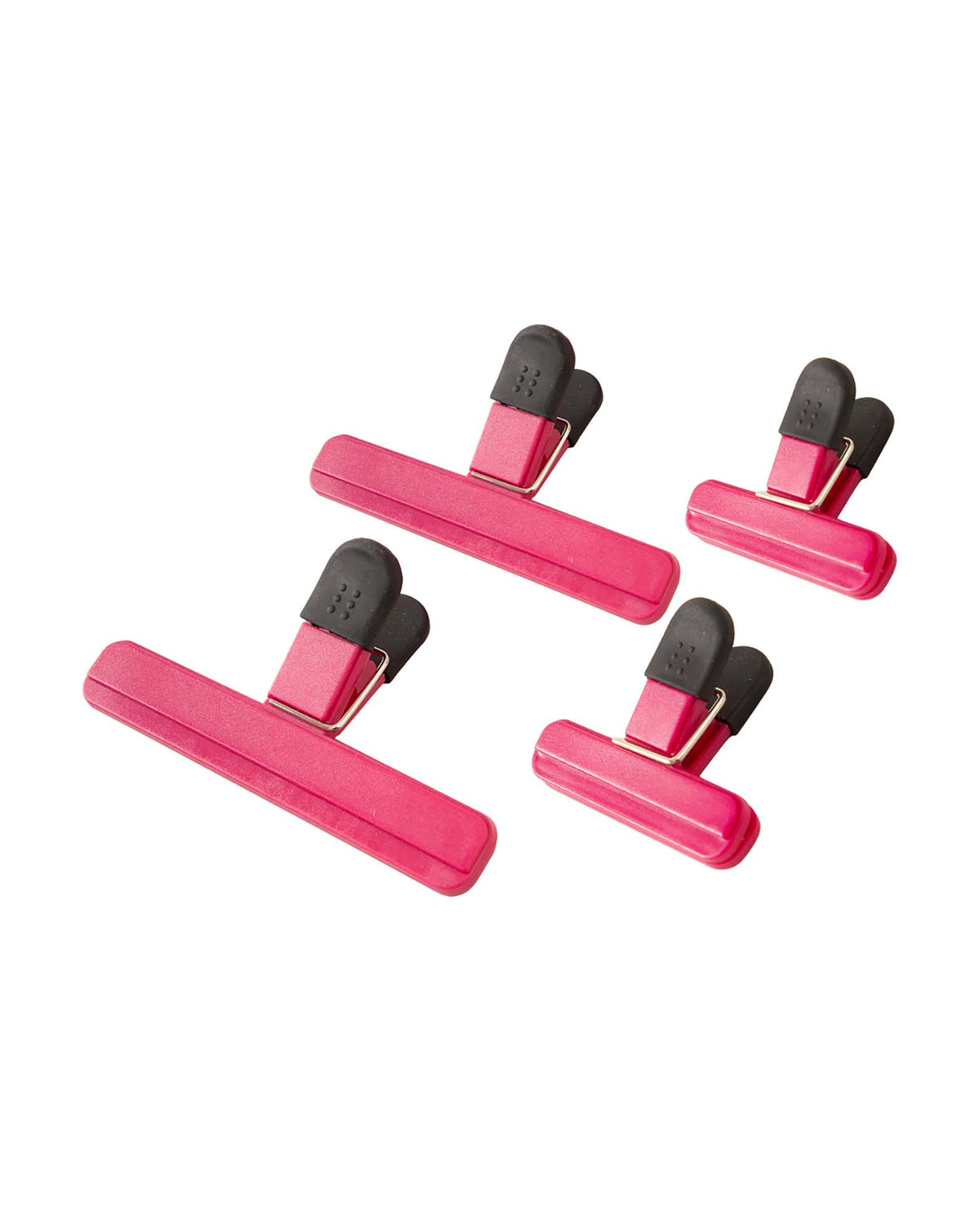 Tütenclips, Pink, 4 Stk.