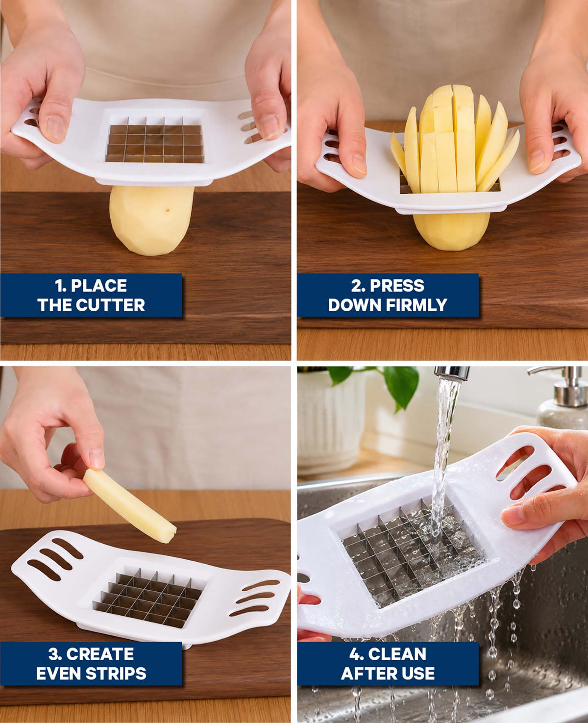 Pommes Frites Schneider, Weiss