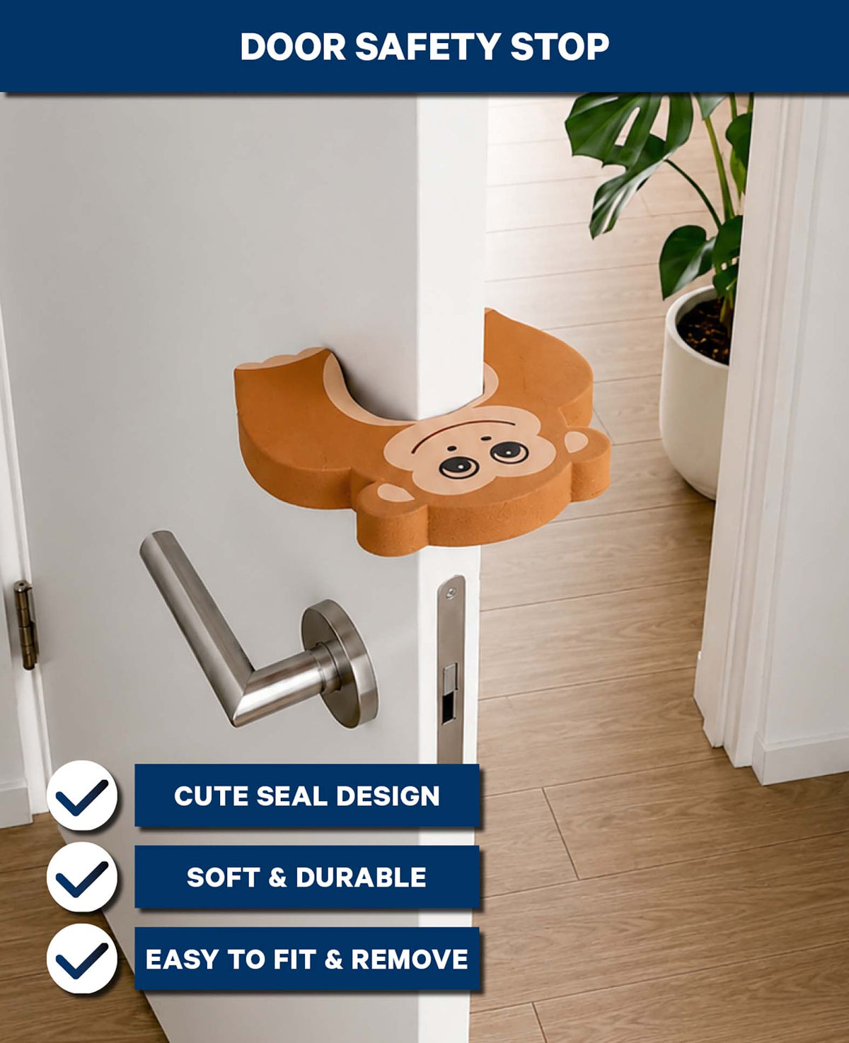 Tür Klemmschutz, Affe