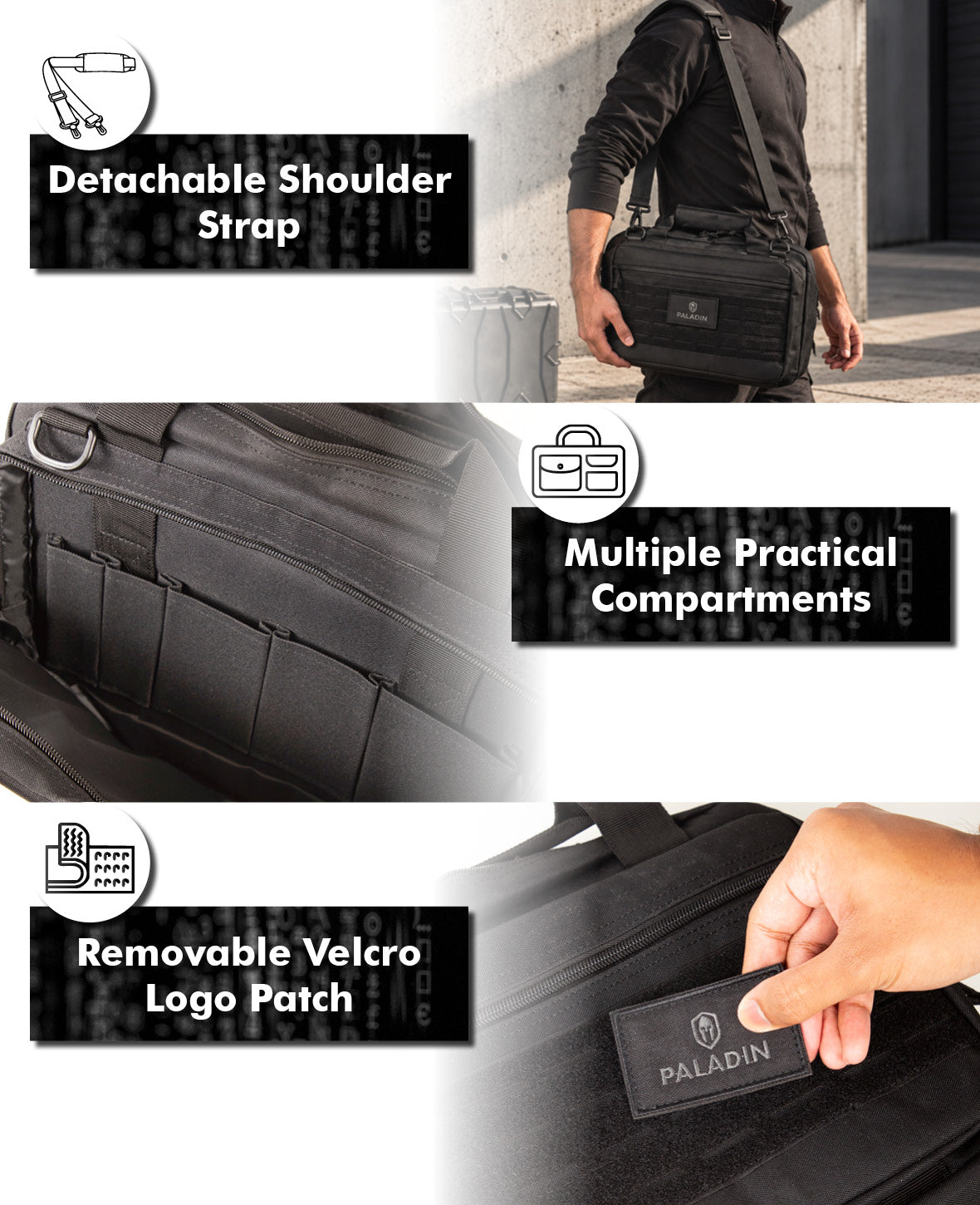 Paladin Pistol Bag mit Magazinhaltern
