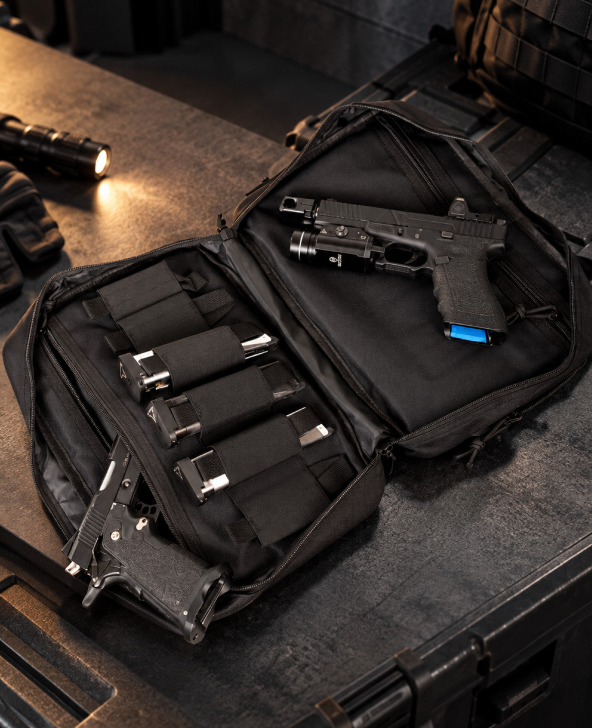 Paladin Pistol Bag mit Magazinhaltern