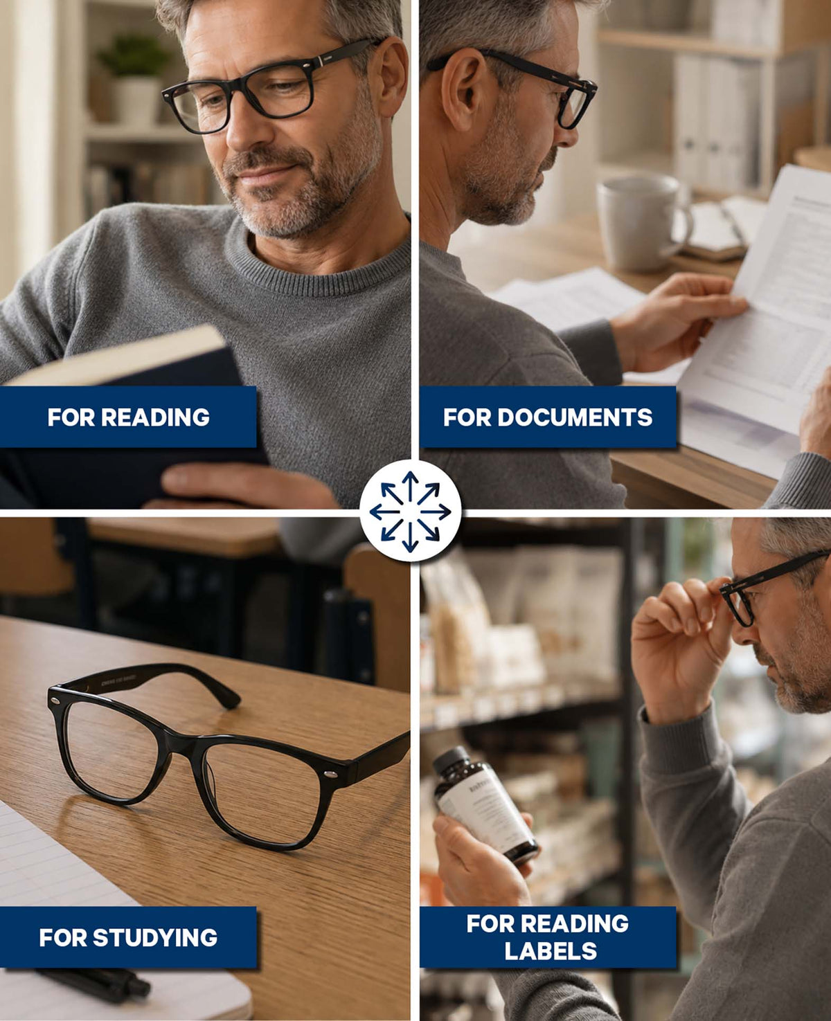 Lesebrille +1.50 Dioptrien