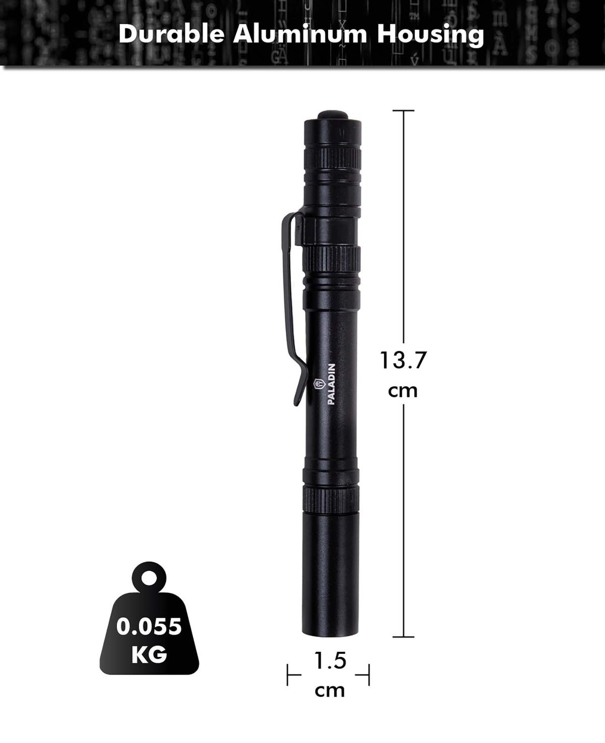 Paladin Pen Light, 121 Lumen