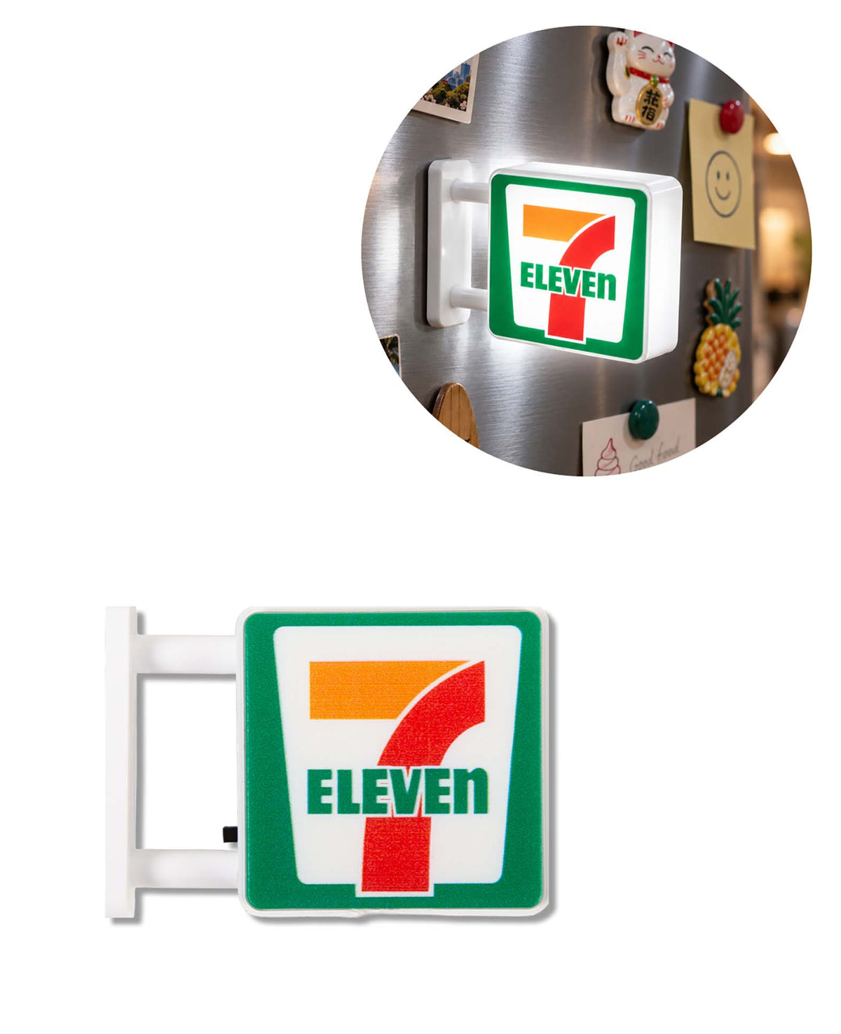 7-Eleven Leuchtmagnet mit LED