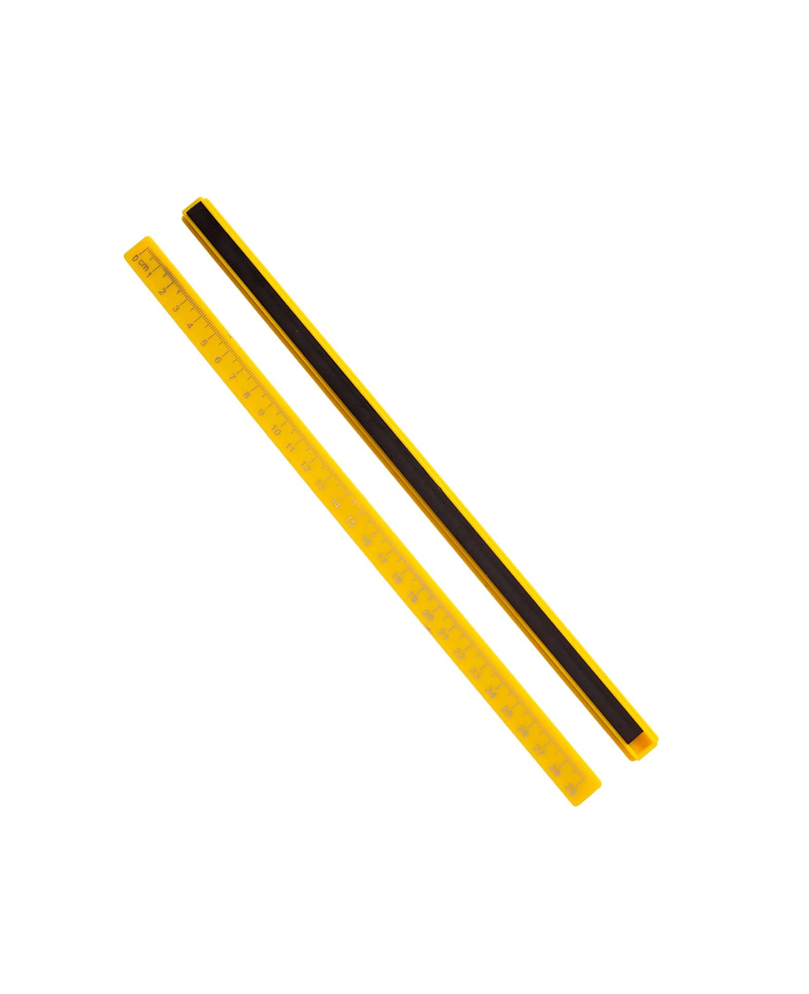Magnetisches Lineal, Gelb, 2 Stk.