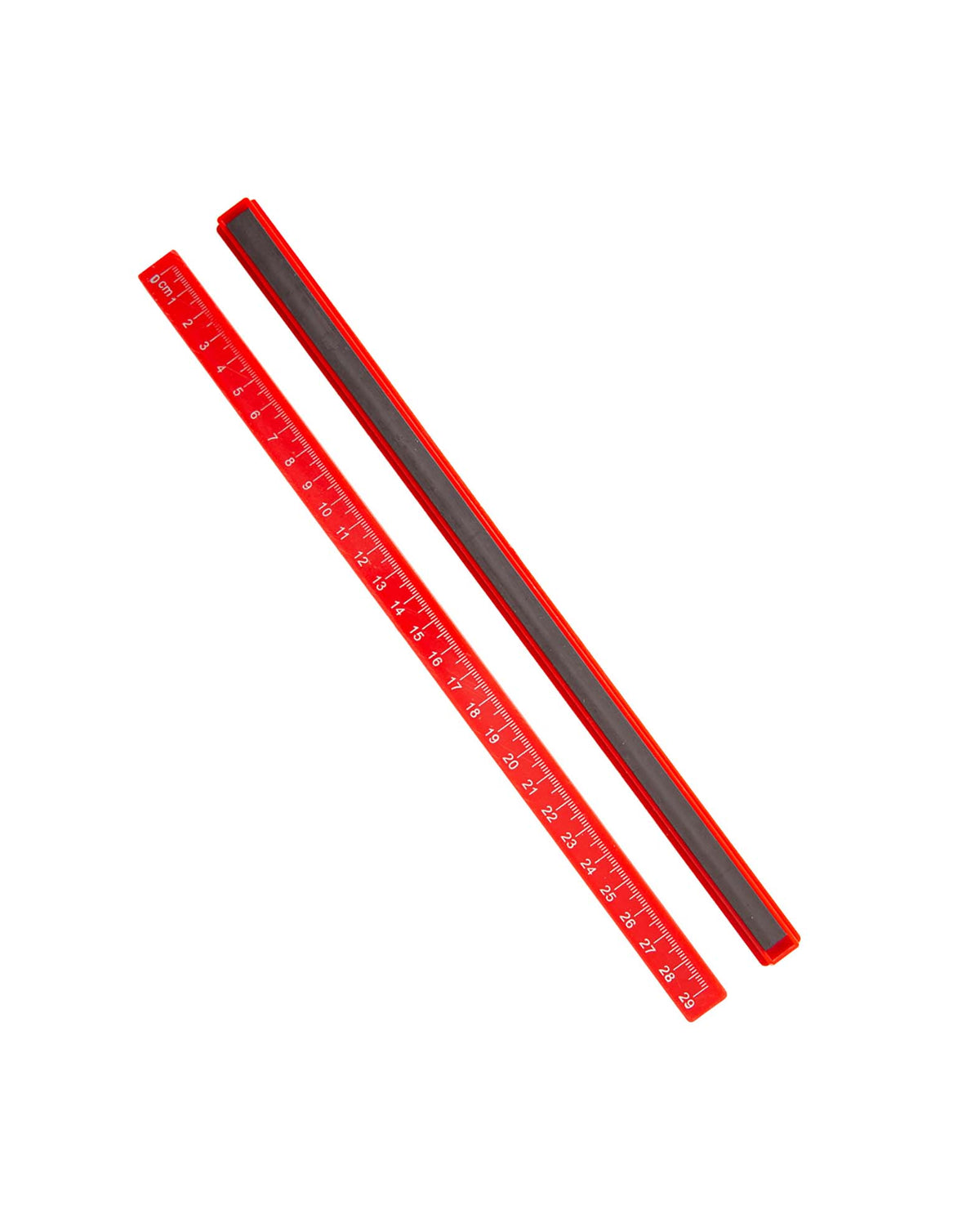 Magnetisches Lineal, Rot, 2 Stk.