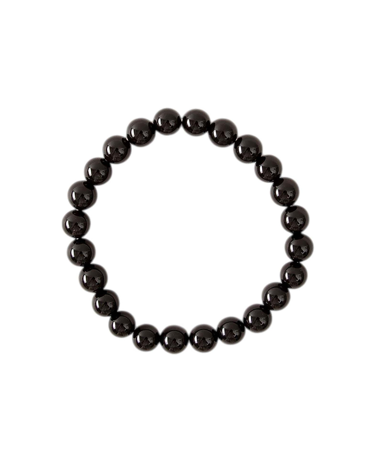 Echtstein-Armband, Black Onyx