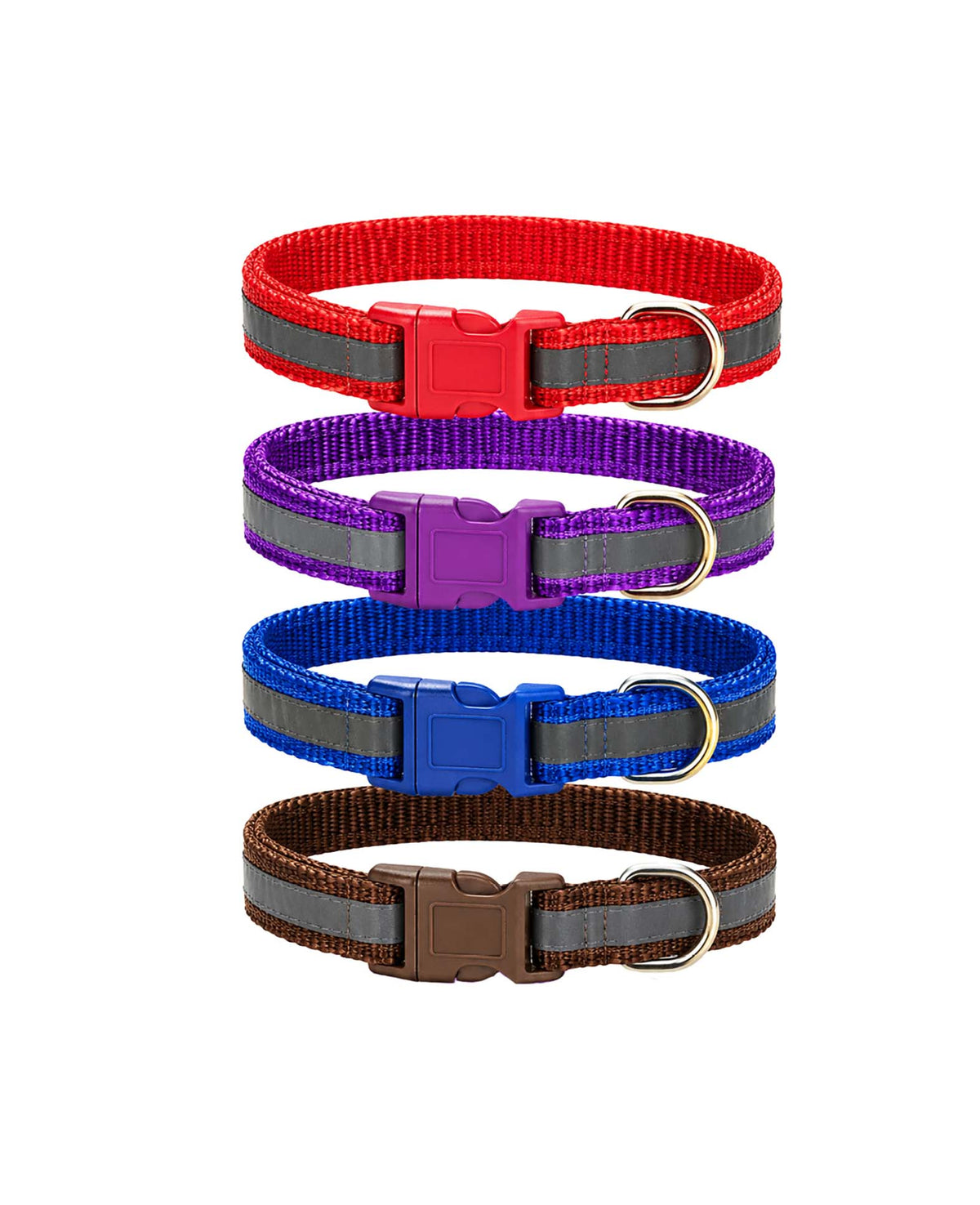 Hunde- und Katzenhalsband reflektierend, assortiert