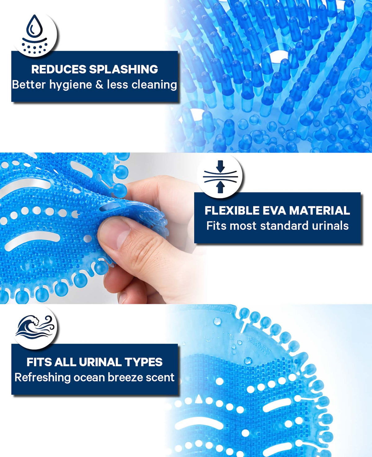 Urinalmatte mit Duft Ocean Breeze