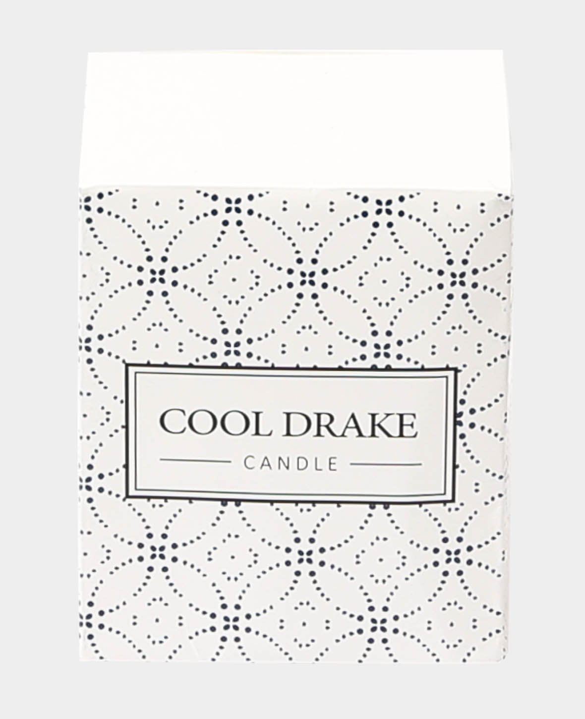 Duftkerze aus organischem Wachs, Cool Drake, Himbeer Rose