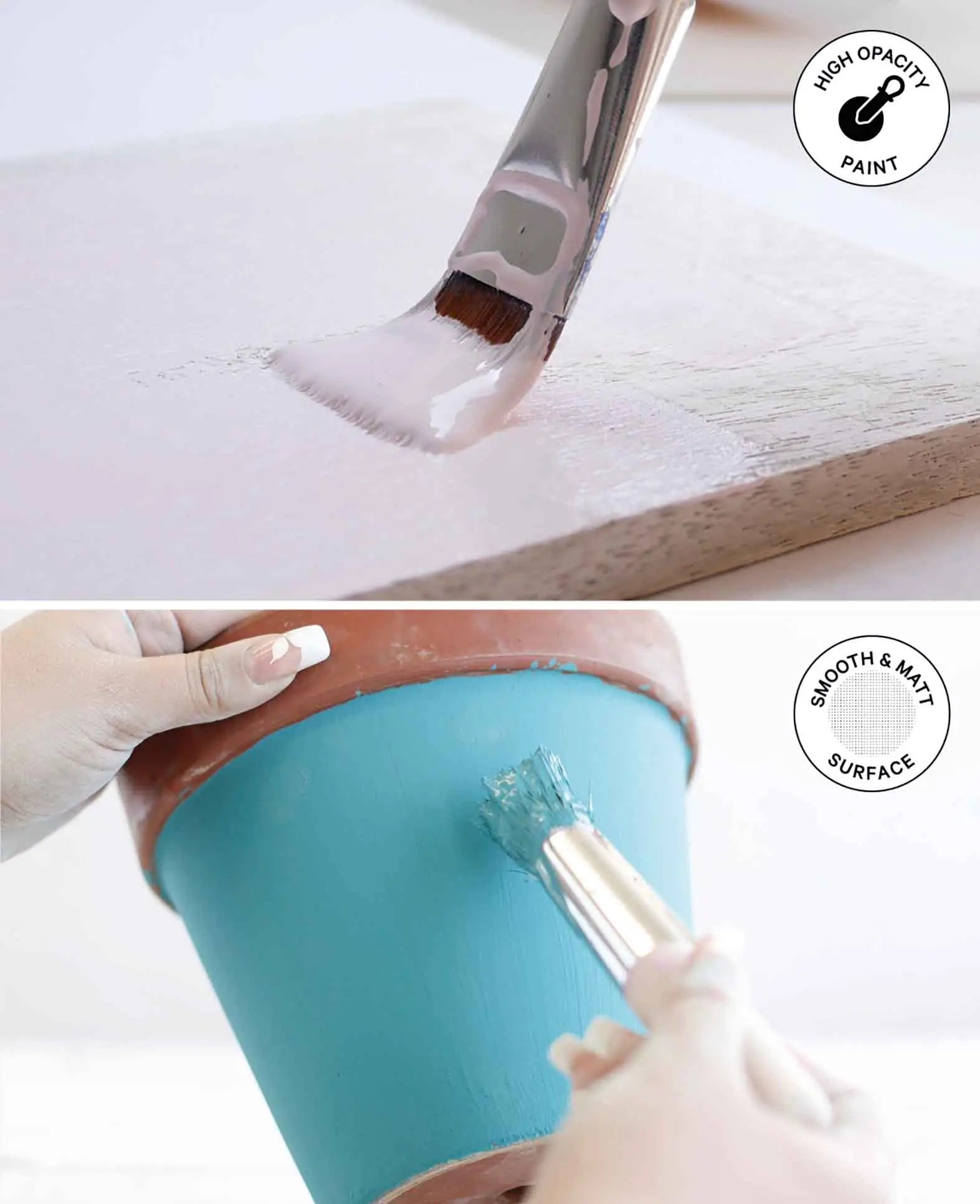 Peinture crayeuse, projets de relooking DIY shabby, vintage et style campagnard, Aubergine, 150 ml
