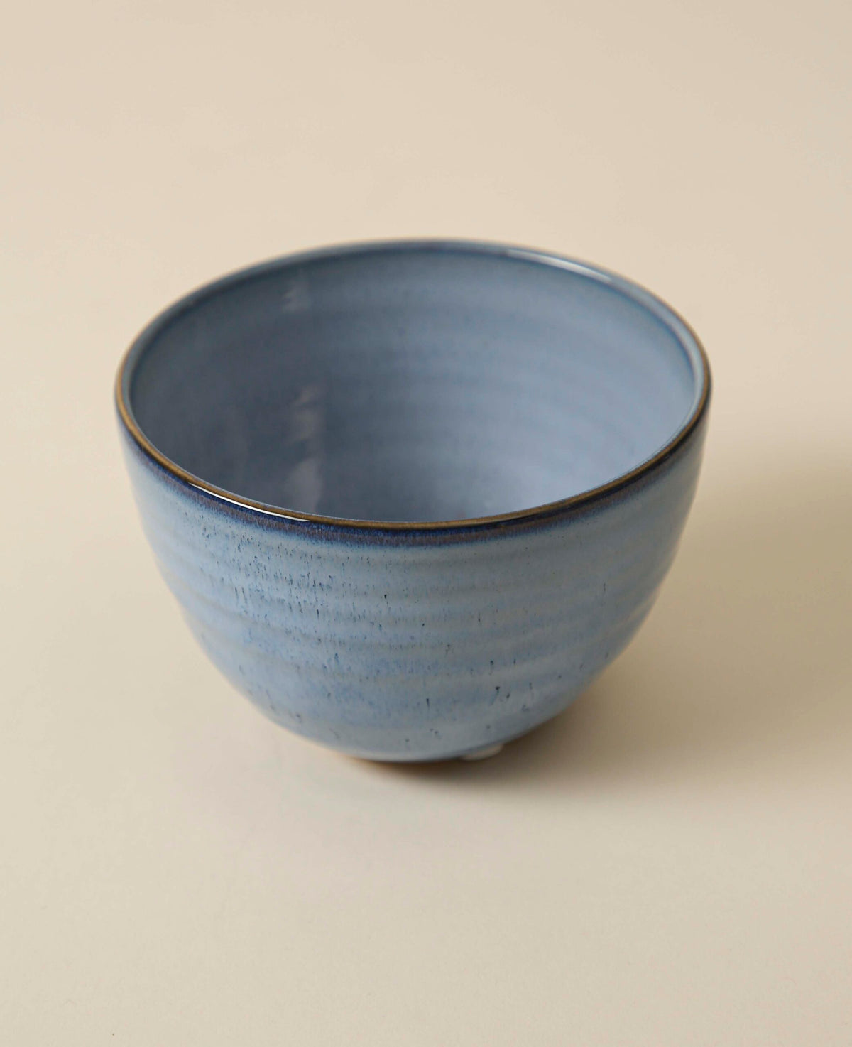 Ceramic bowl, light blue, 11.5x7m