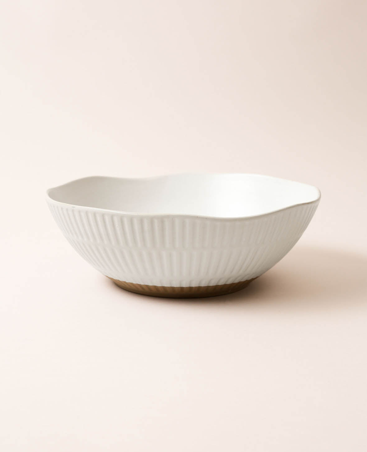 Bol en céramique, sable, D30cm