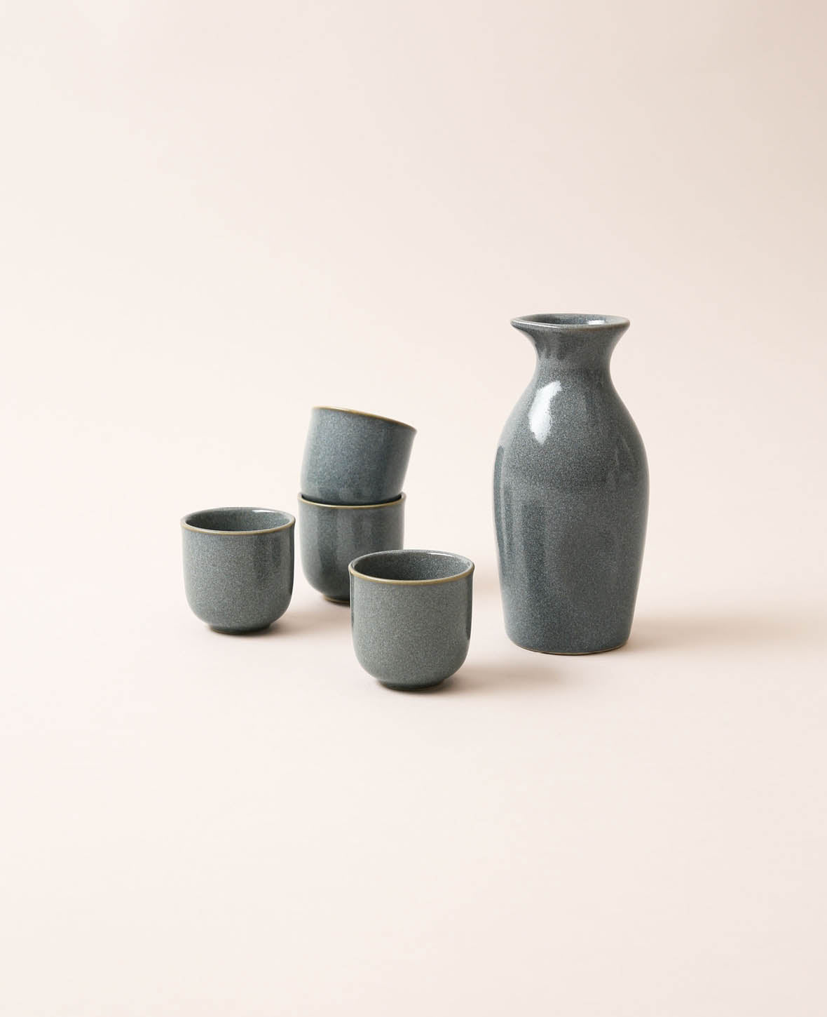 Service à saké, carafe 300 ml, 4 tasses 50 ml