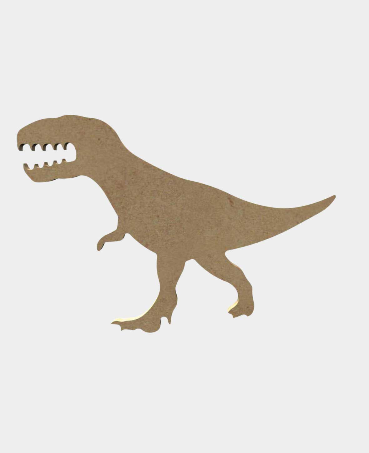 MDF natural, T-Rex, 16x15 cm