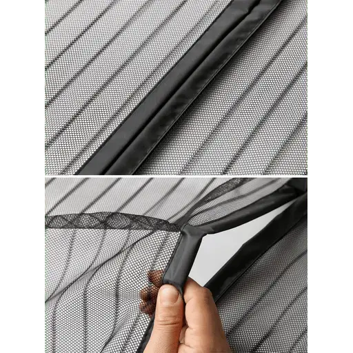 (120x220cm) Moustiquaire de porte magnétique rideau anti-mouches moustiquaire