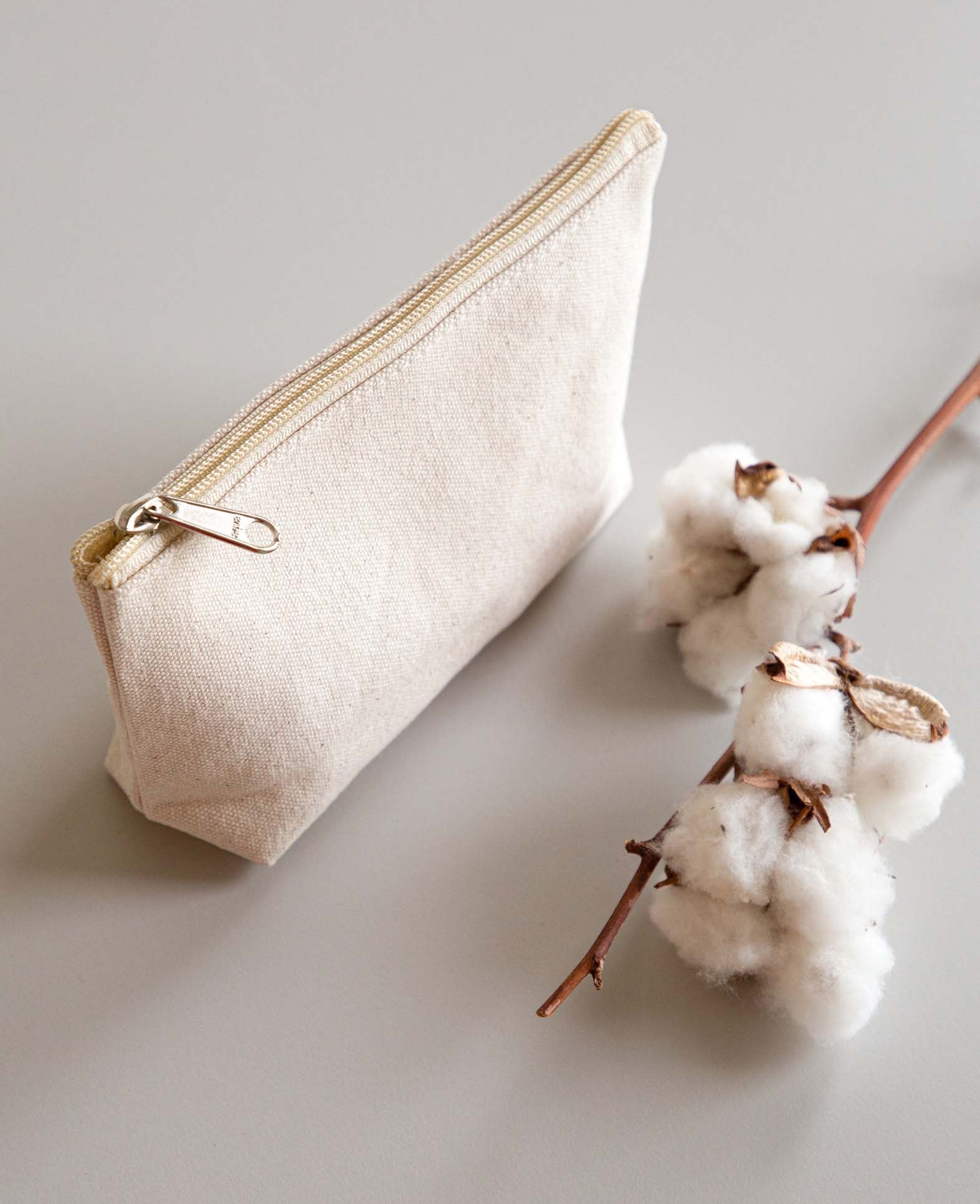 Necessaire Bag, Ecru, 20 x 5 x 10 cm, 1 pc.