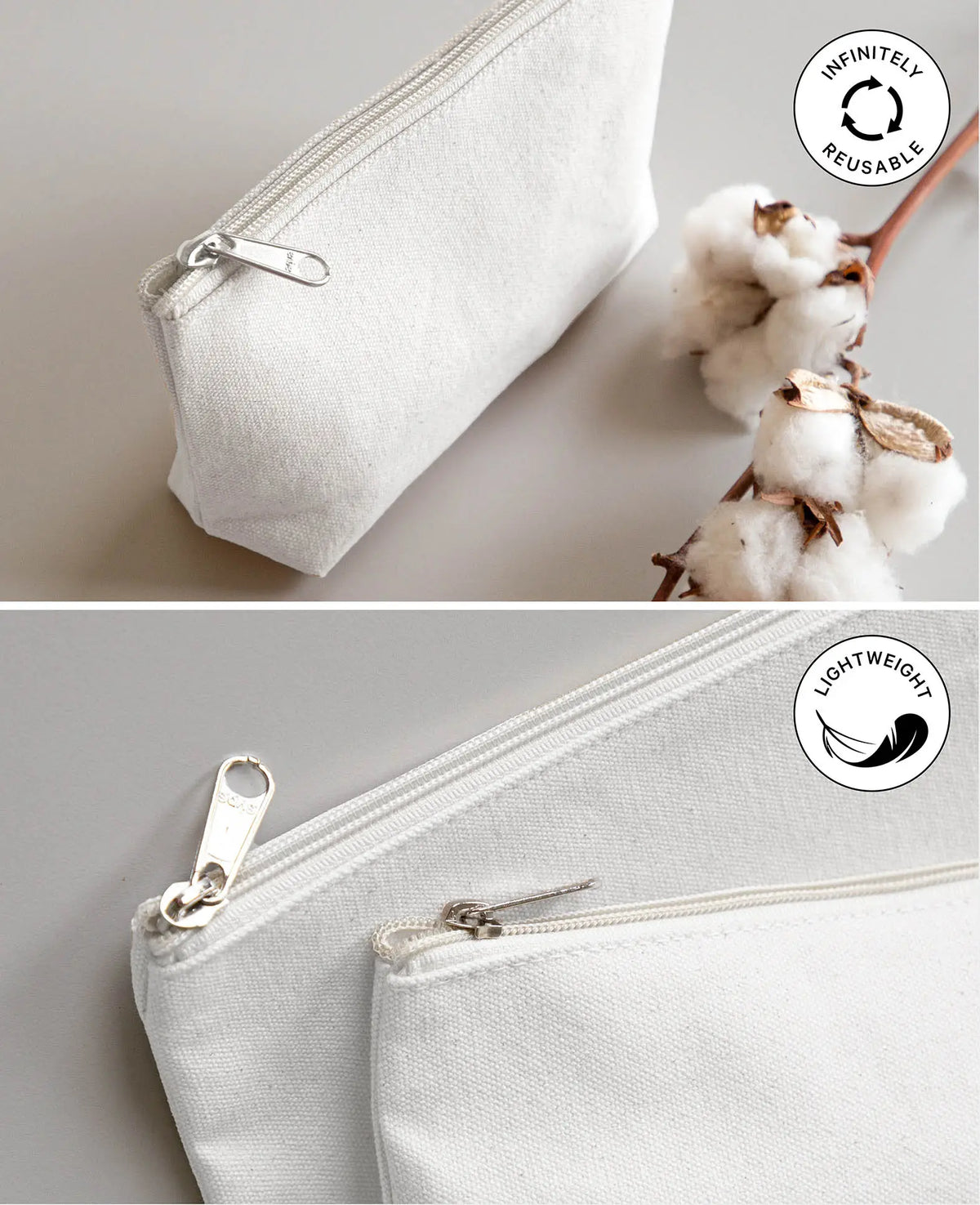 Necessaire, Weiss, 25 x 15 x 5 cm, 1 Stk.