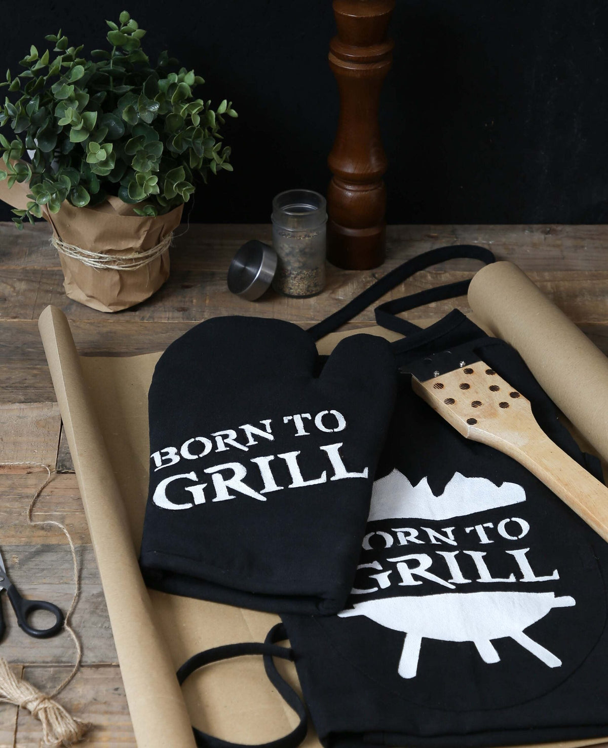 Oven Mitt, Natural, 20 x 30 cm, 1 pc.