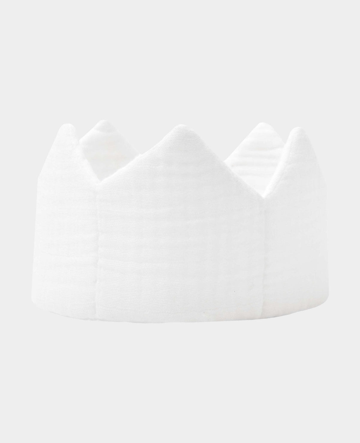 Couronne pour enfant, blanche, 10 x 45 cm, 1 pièce