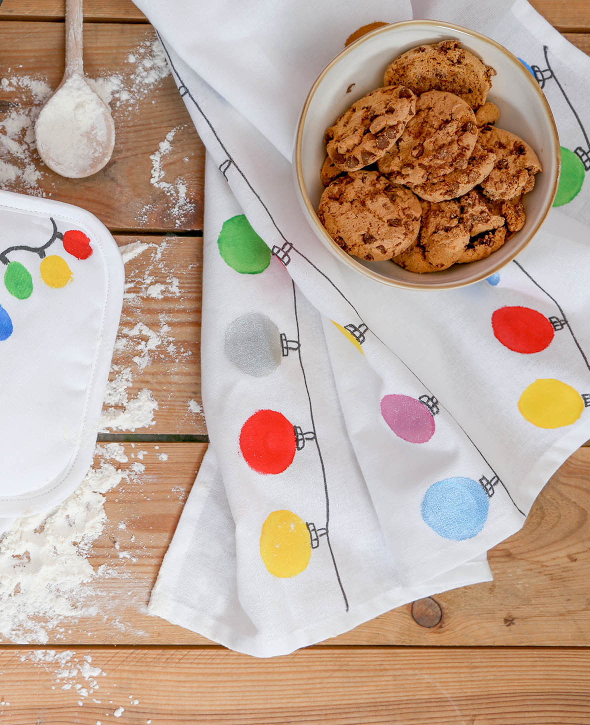 Kitchen towel, white, 50 x 85 cm, 1 pc.