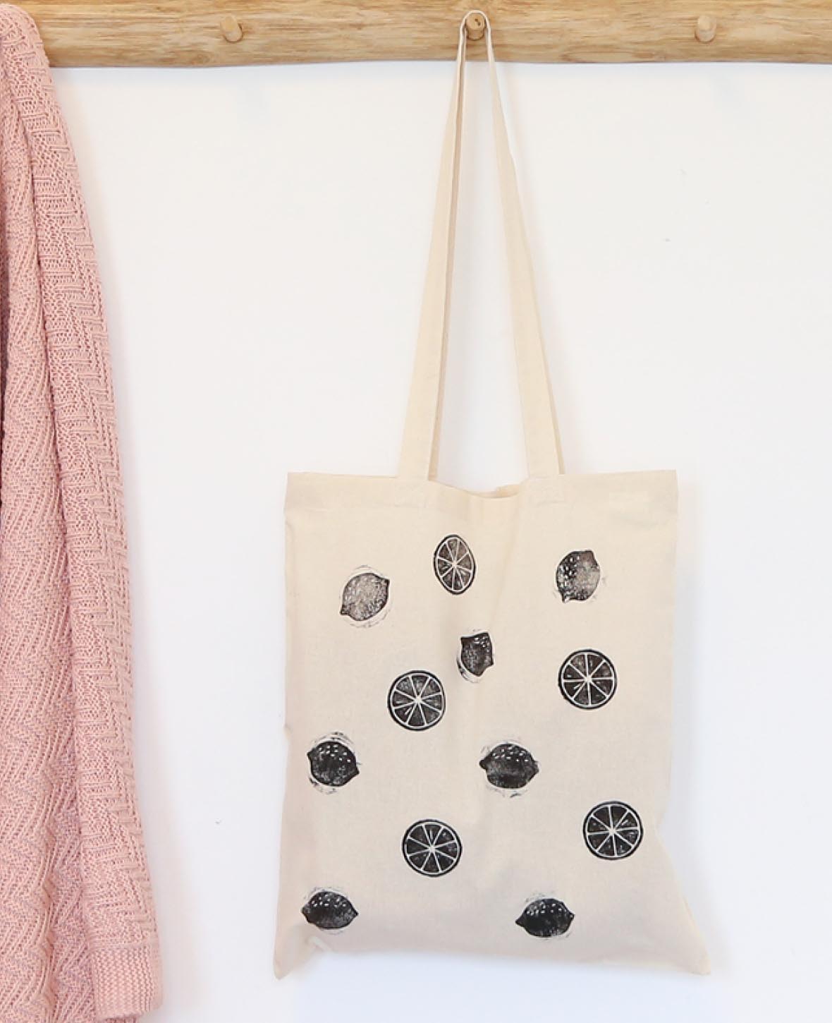 Tasche Langhenkel, Ecru, 38 x 42 cm, 25 Stk.