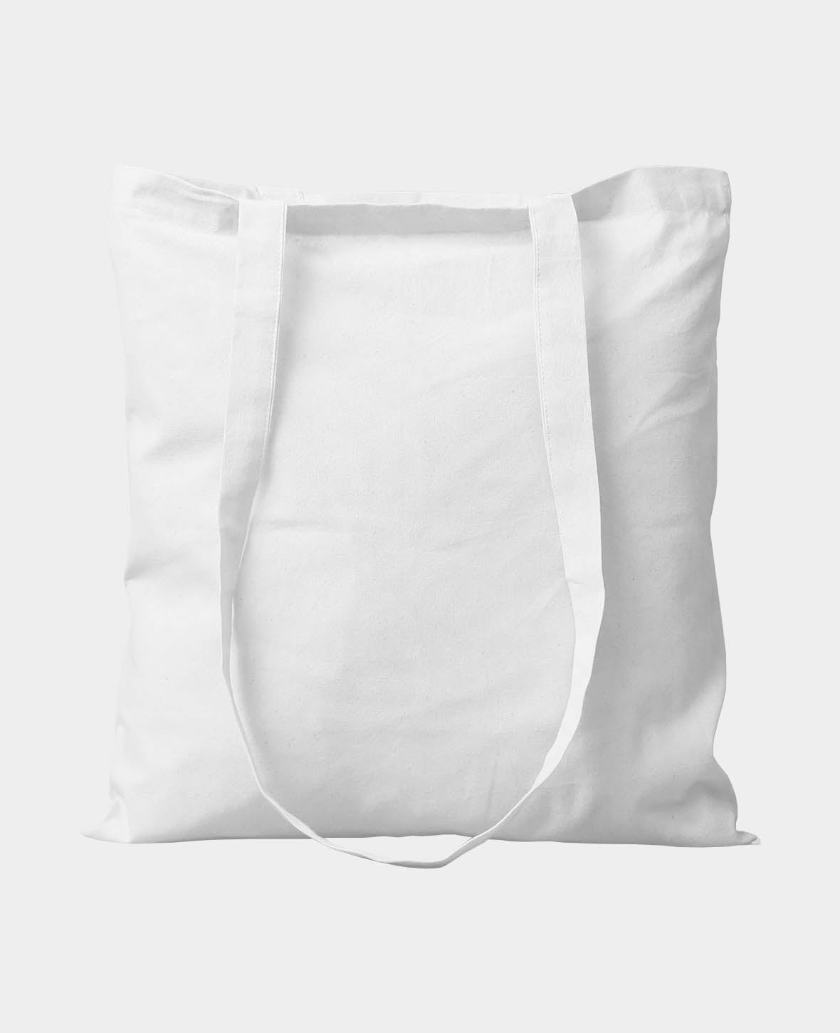 Tasche Langhenkel, Weiss, 38 x 42 cm