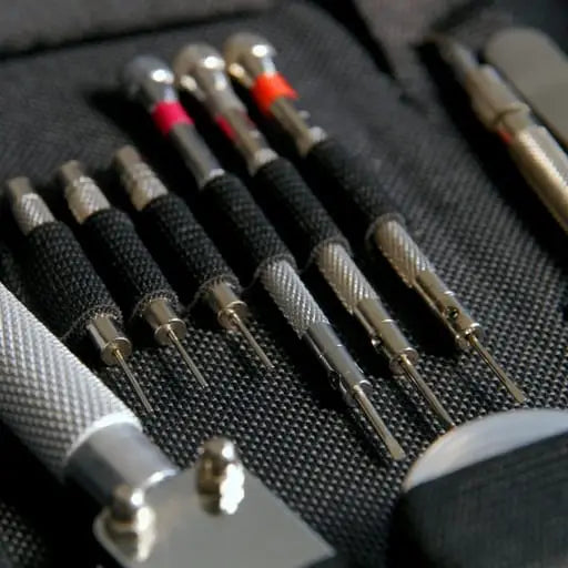 (13-piece set) Universal Watch Repair Tool Kit with Tweezers