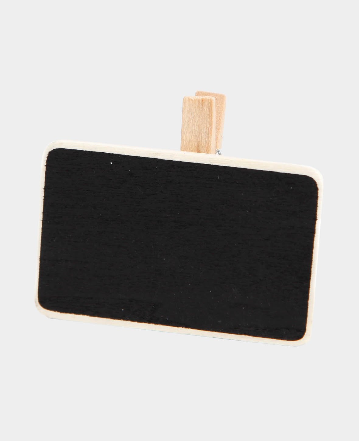 Panneaux en bois - Tableau noir rectangulaire, 4 pces